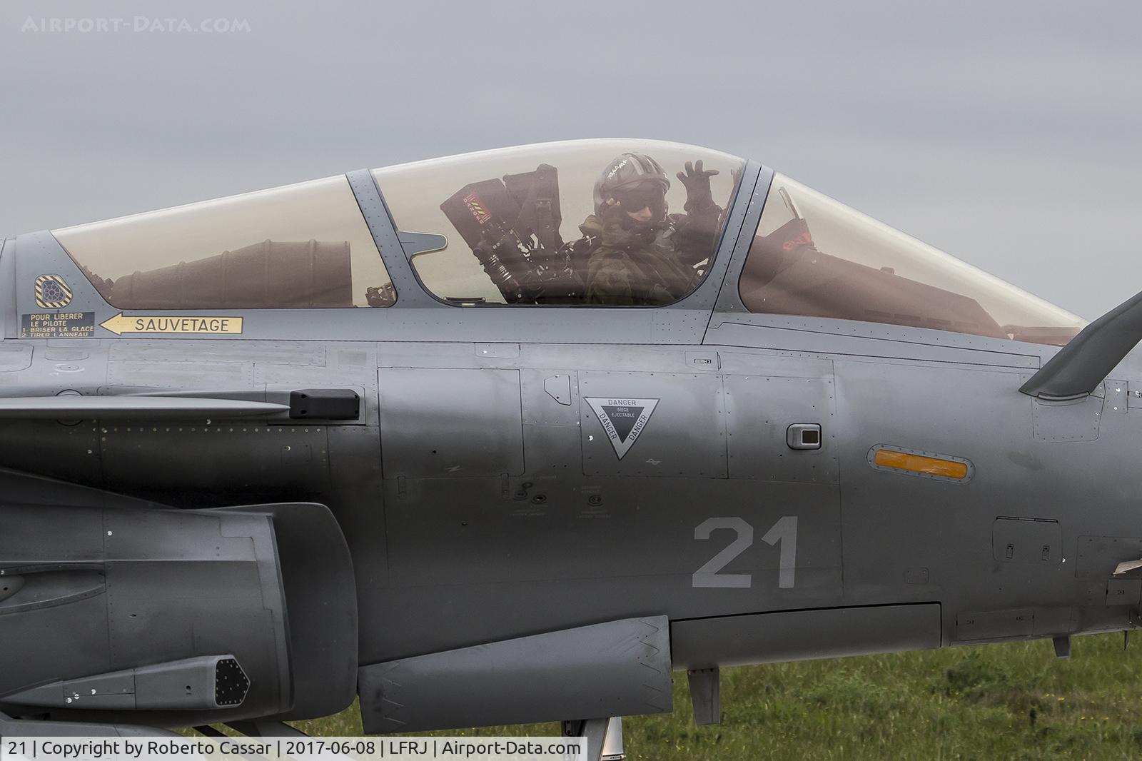 21, Dassault Rafale M C/N 21, NATO Tiger Meet 2017