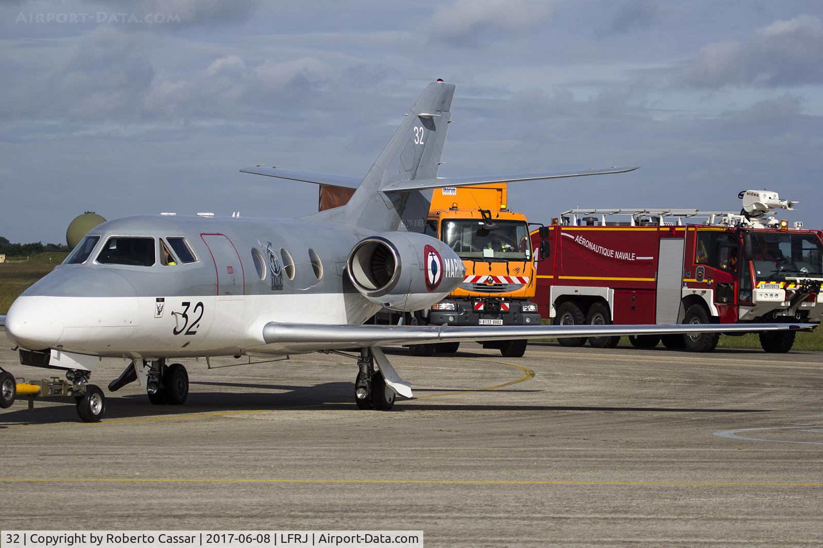 32, 1974 Dassault Falcon 10MER C/N 32, NATO Tiger Meet 2017