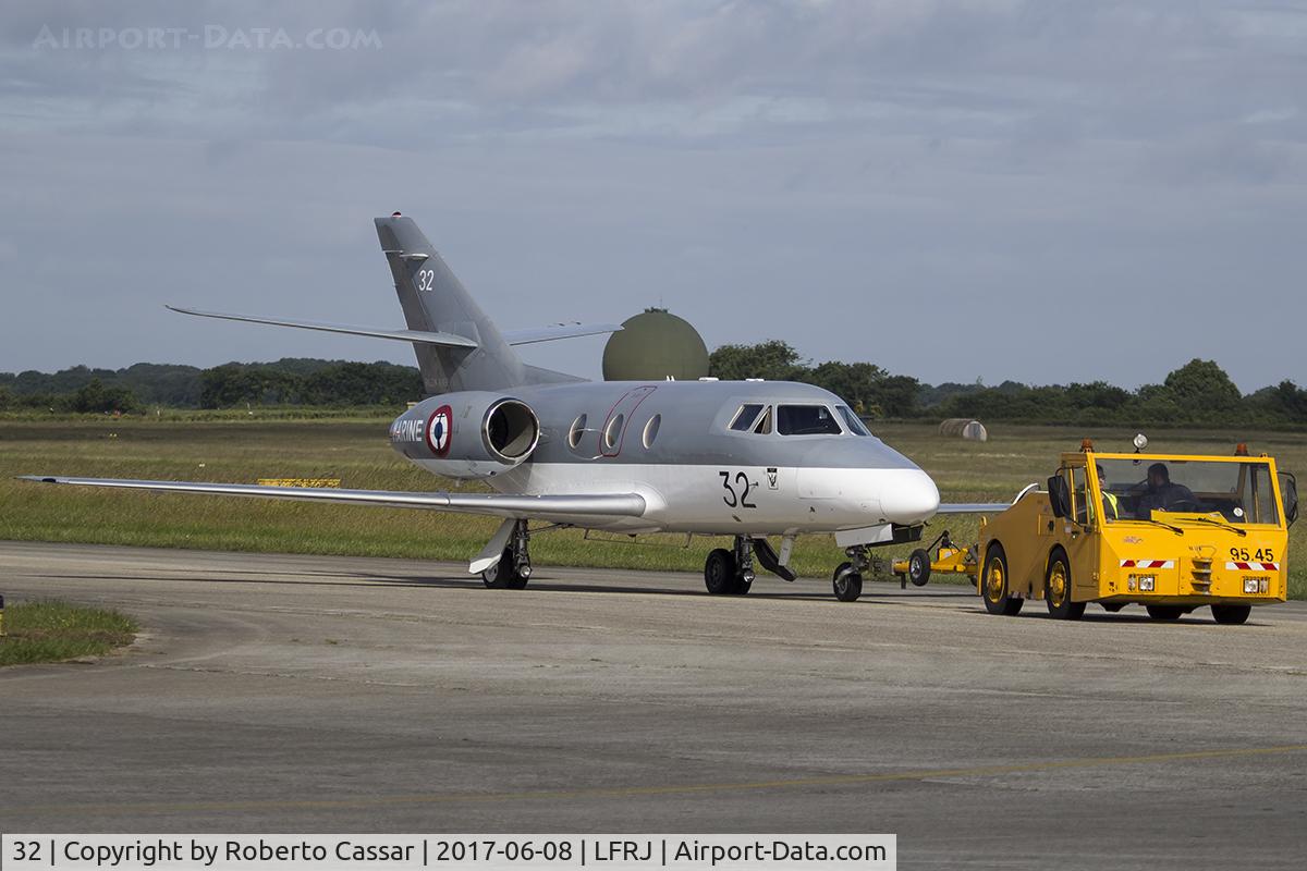 32, 1974 Dassault Falcon 10MER C/N 32, NATO Tiger Meet 2017