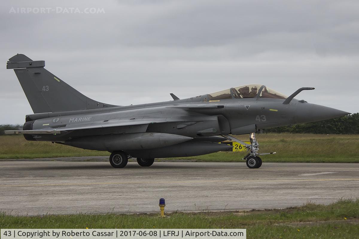 43, 2015 Dassault Rafale M C/N 43, NATO Tiger Meet 2017