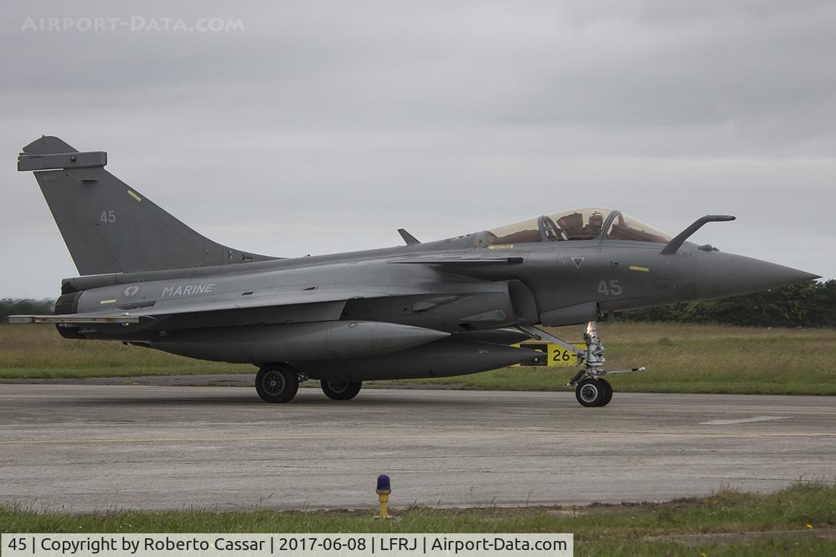 45, 2015 Dassault Rafale M C/N 45, NATO Tiger Meet 2017