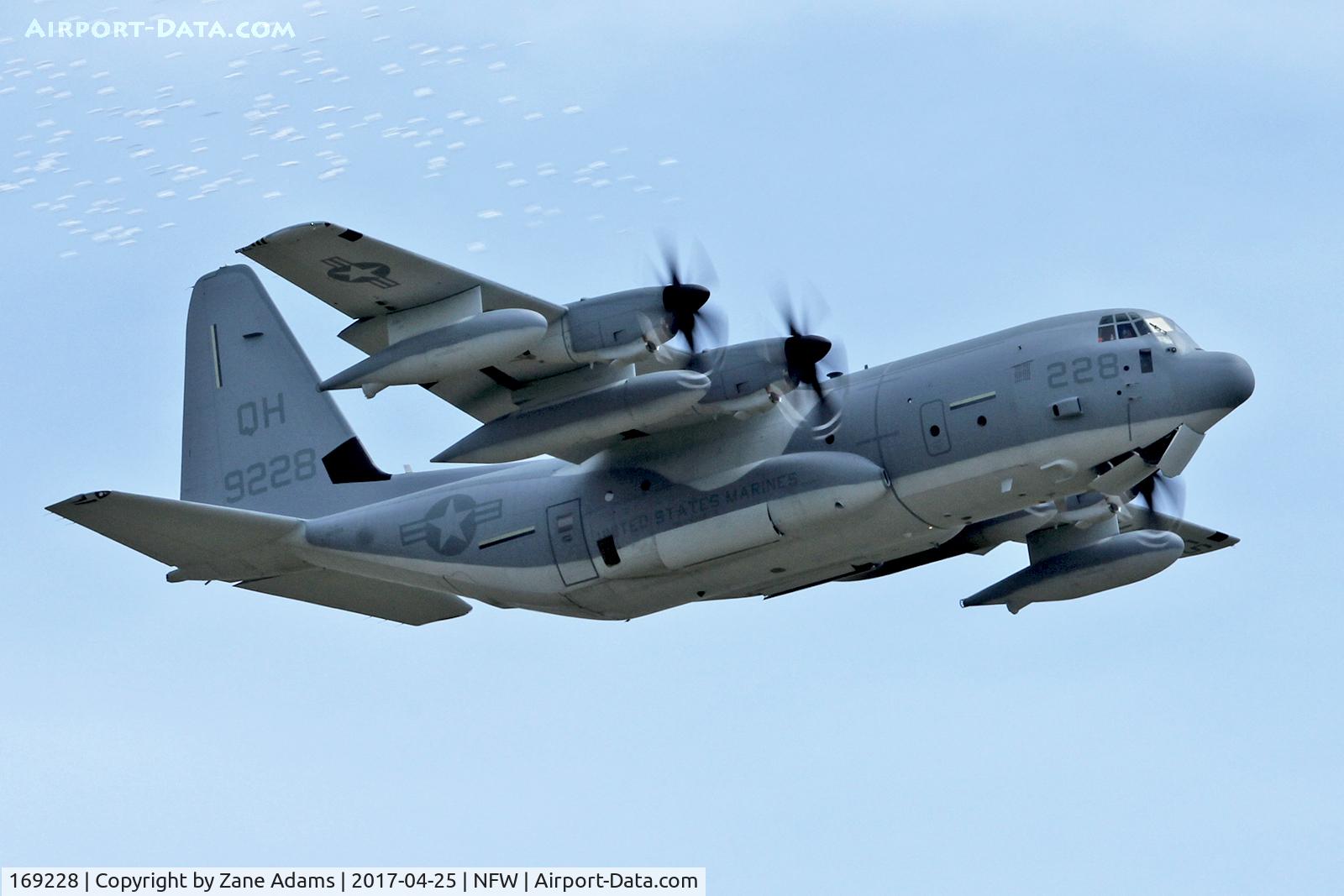 169228, 2017 Lockheed Martin KC-130J Hercules Hercules C/N 382-5806, Departing NAS Fort Worth