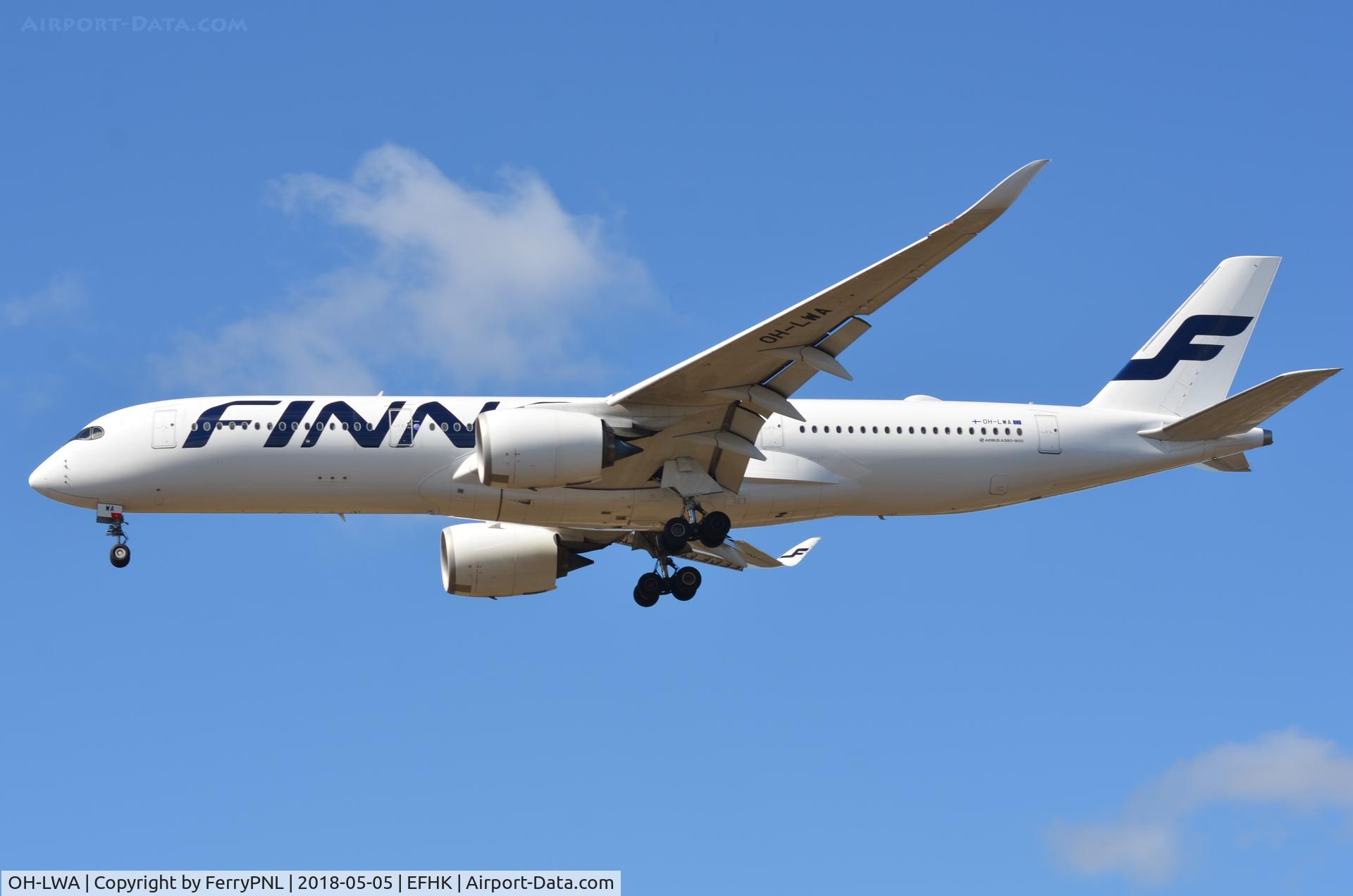 OH-LWA, 2015 Airbus A350-941 C/N 018, Finnair first A359 arriving