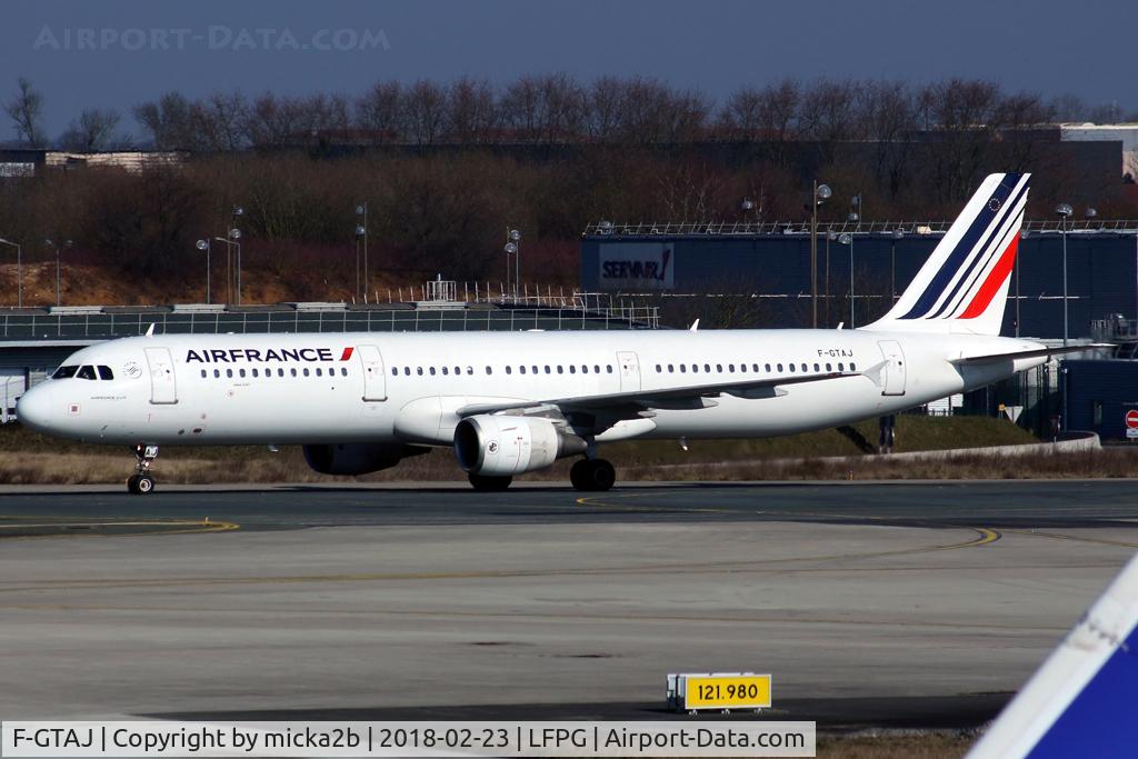 F-GTAJ, 2001 Airbus A321-211 C/N 1476, Taxiing