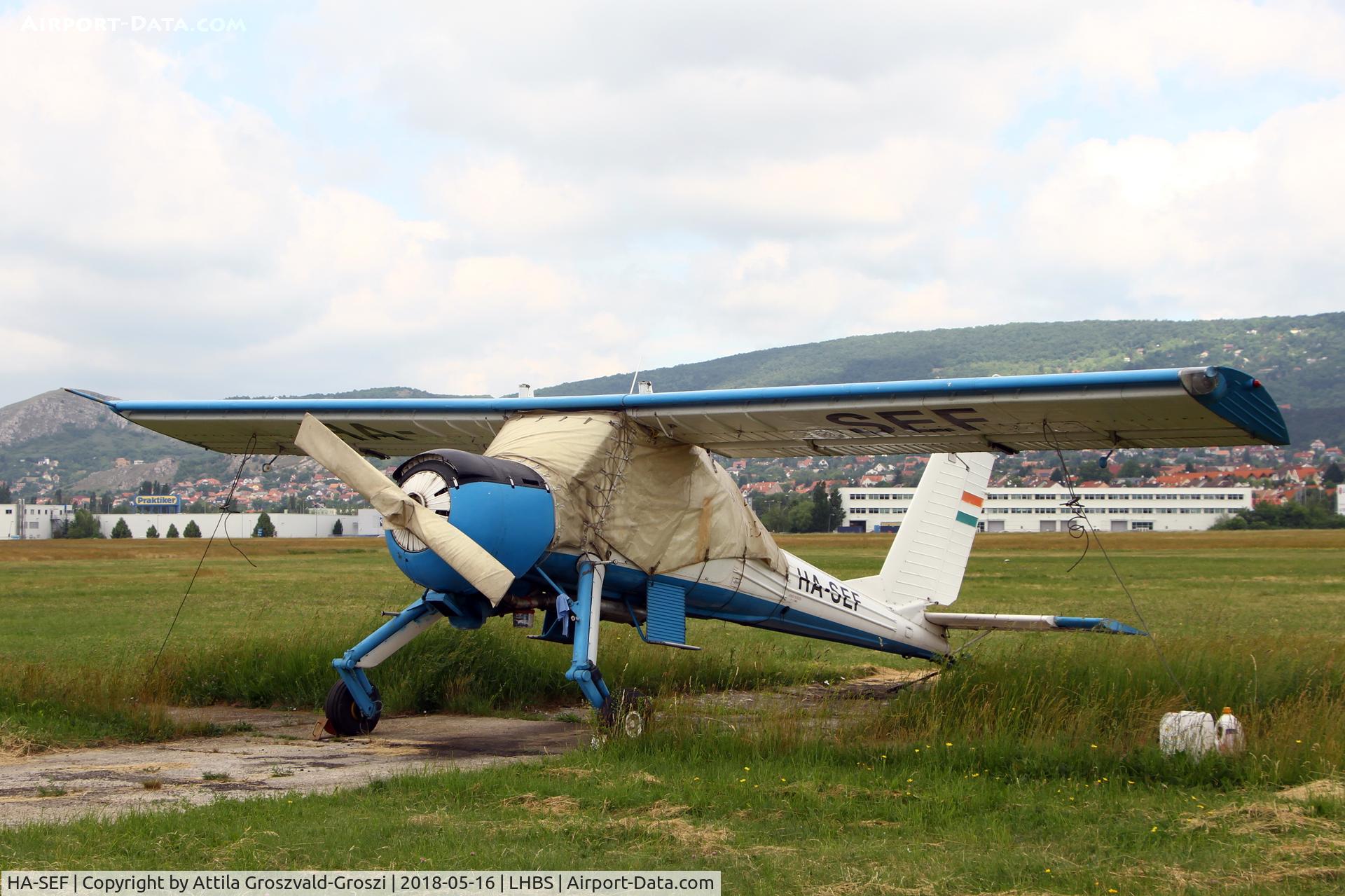 HA-SEF, 1970 PZL-Okecie PZL-104 Wilga C/N 59064, LHBS Budaörs Airport, Hungary