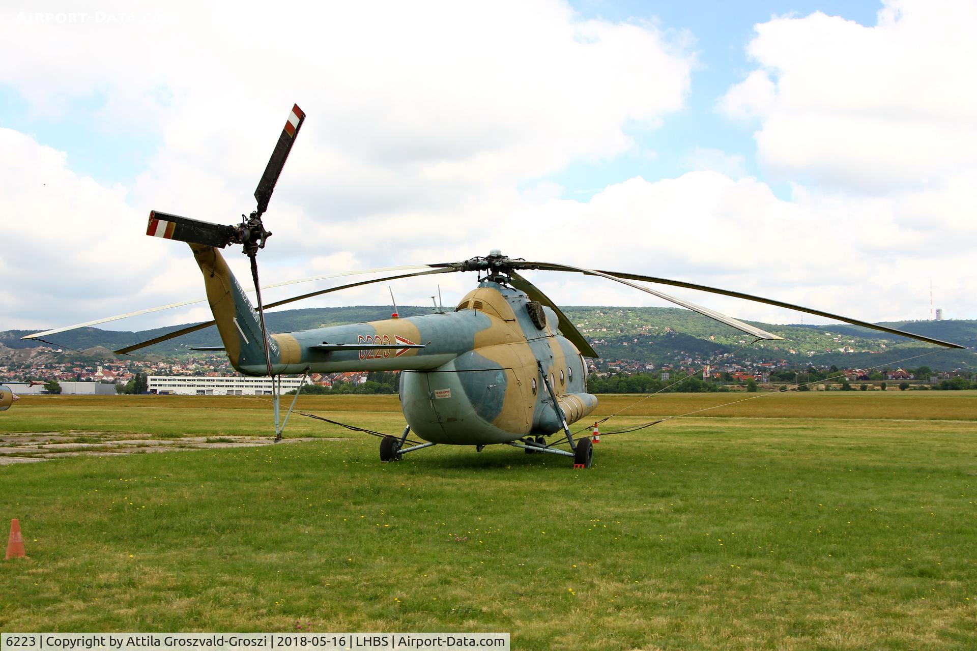 6223, 1980 Mil Mi-8T Hip C/N 226223, LHBS Budaörs Airport, Hungary
