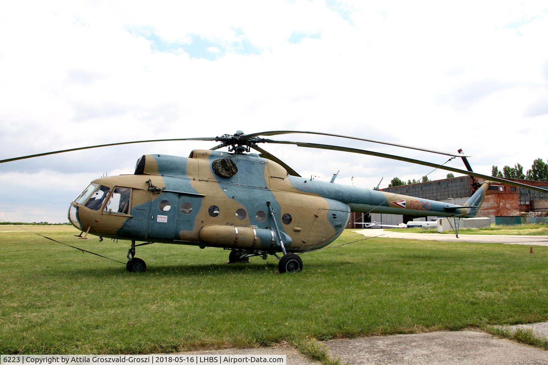 6223, 1980 Mil Mi-8T Hip C/N 226223, LHBS Budaörs Airport, Hungary