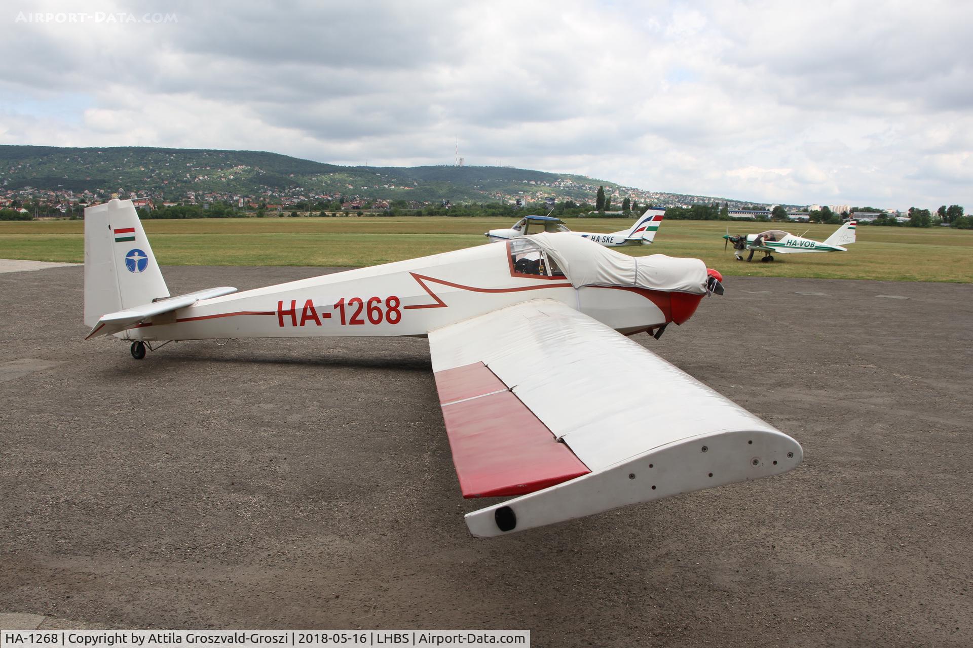 HA-1268, Scheibe SF-25C Falke 2000 C/N 46206C, LHBS Budaörs Airport, Hungary