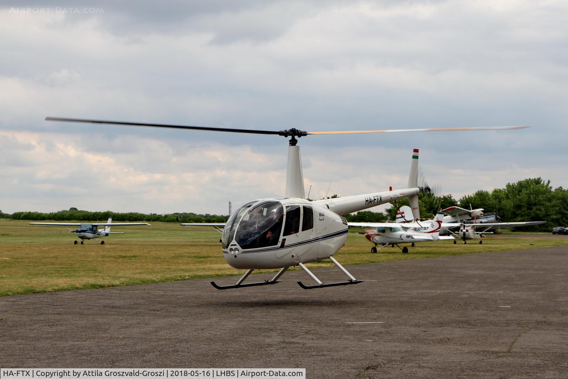 HA-FTX, 2007 Robinson R44 Raven II C/N 11742, LHBS Budaörs Airport, Hungary
