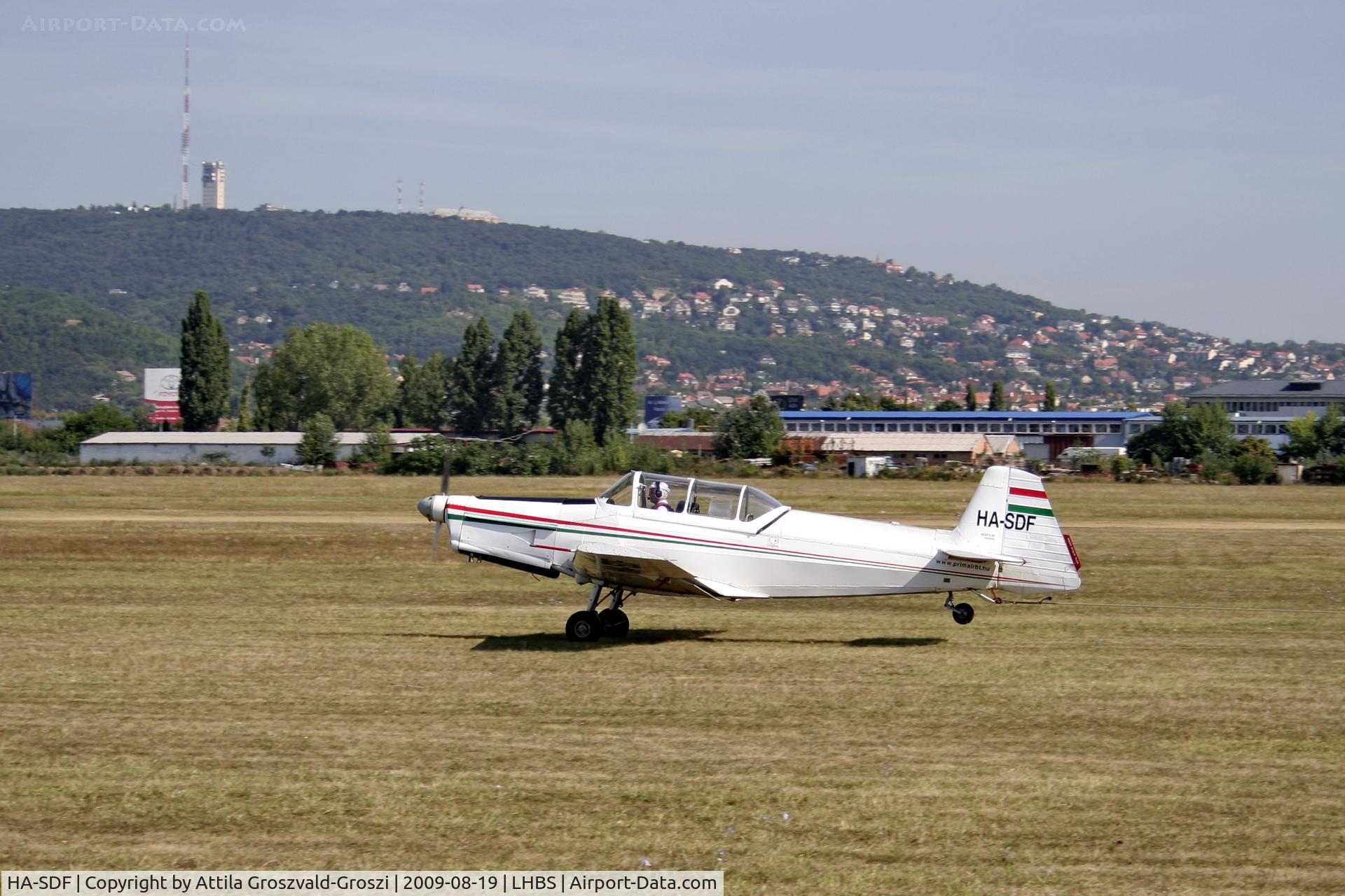 HA-SDF, 1977 Zlin Z-726 Universal C/N 1358, LHBS Budaörs Airport, Hungary