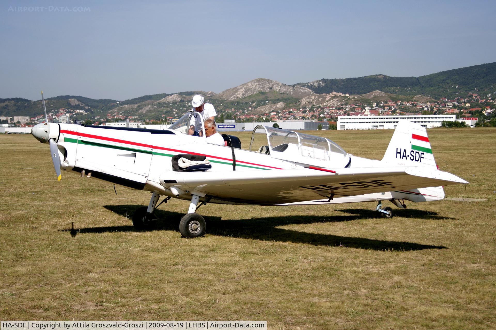 HA-SDF, 1977 Zlin Z-726 Universal C/N 1358, LHBS Budaörs Airport, Hungary