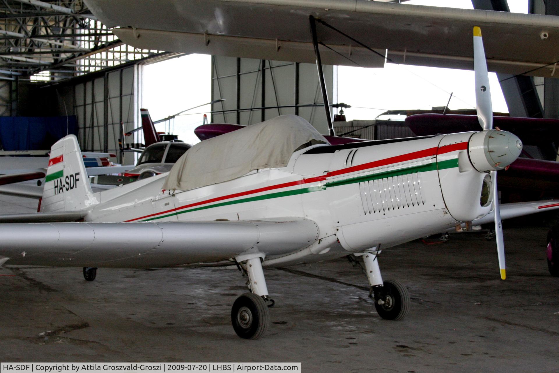 HA-SDF, 1977 Zlin Z-726 Universal C/N 1358, LHBS Budaörs Airport, Hungary