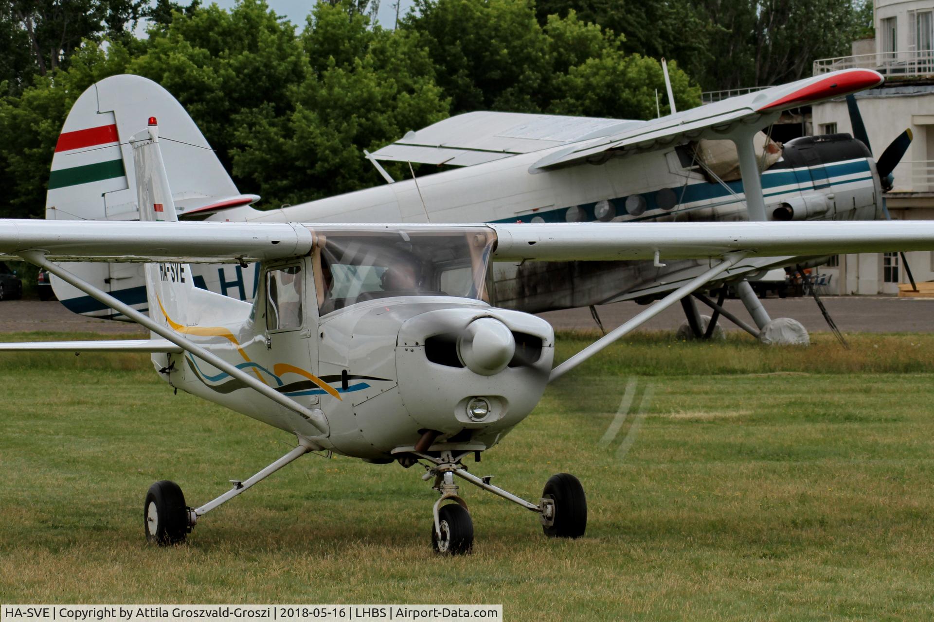 HA-SVE, 1977 Cessna 152 C/N 15280575, LHBS Budaörs Airport, Hungary