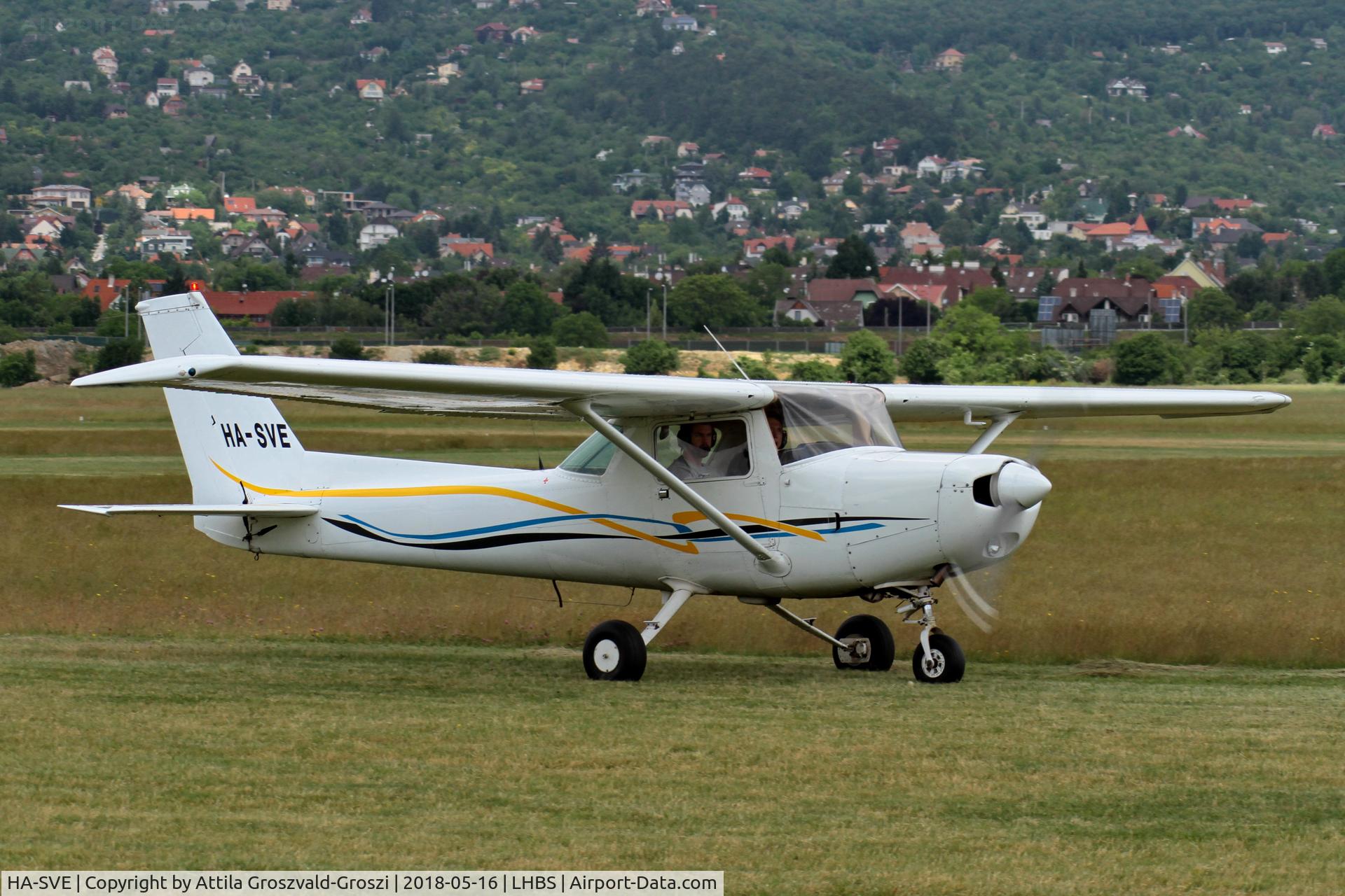 HA-SVE, 1977 Cessna 152 C/N 15280575, LHBS Budaörs Airport, Hungary