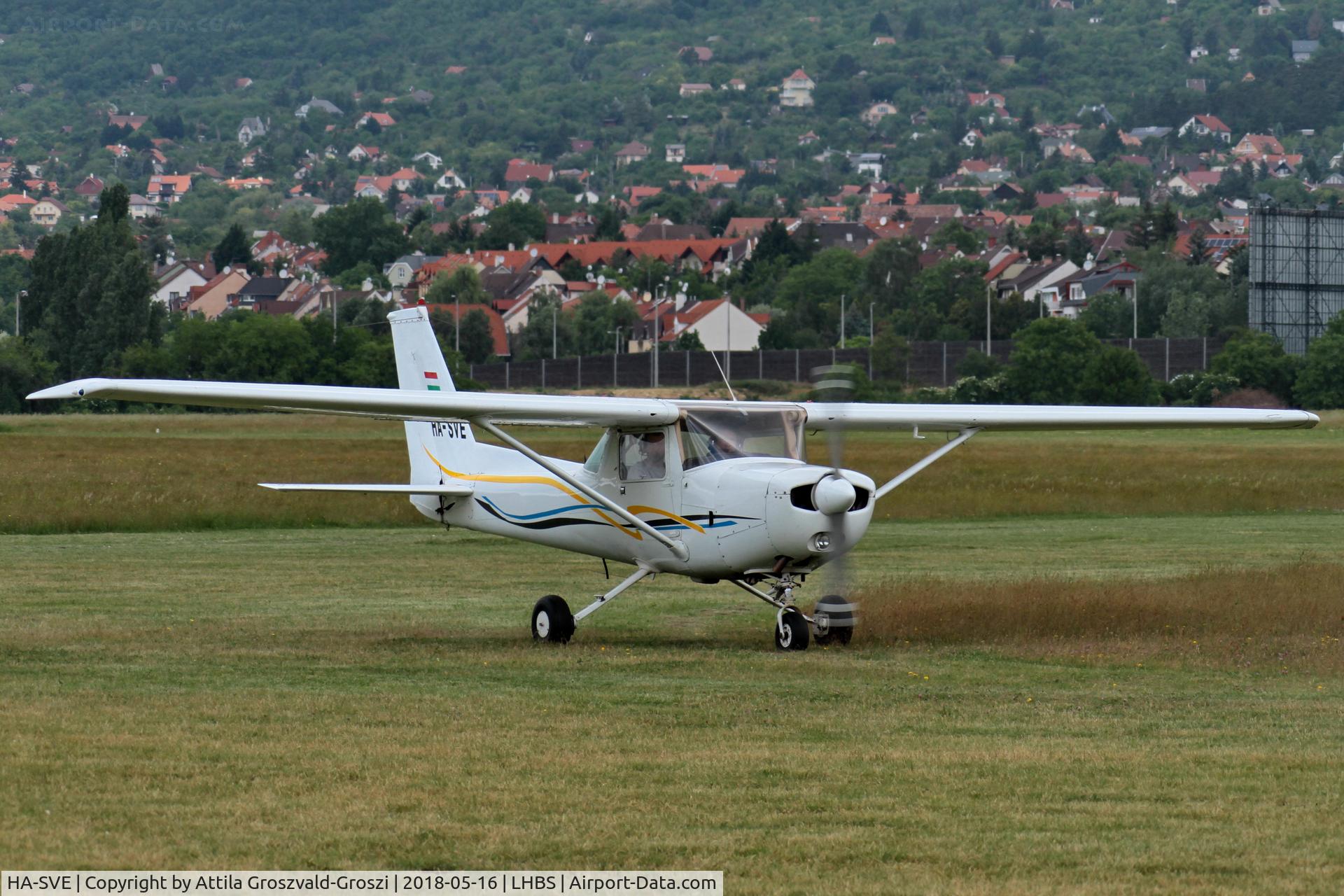 HA-SVE, 1977 Cessna 152 C/N 15280575, LHBS Budaörs Airport, Hungary