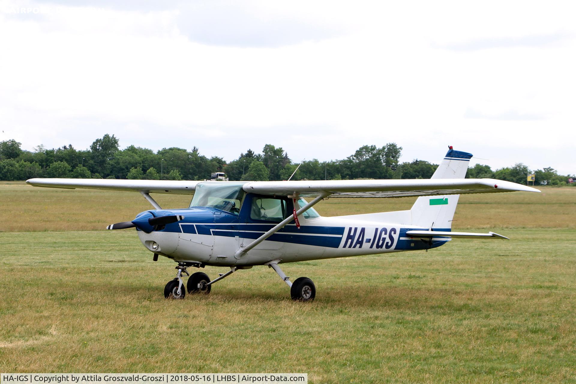 HA-IGS, Cessna 152 C/N 152-81309, LHBS Budaörs Airport, Hungary