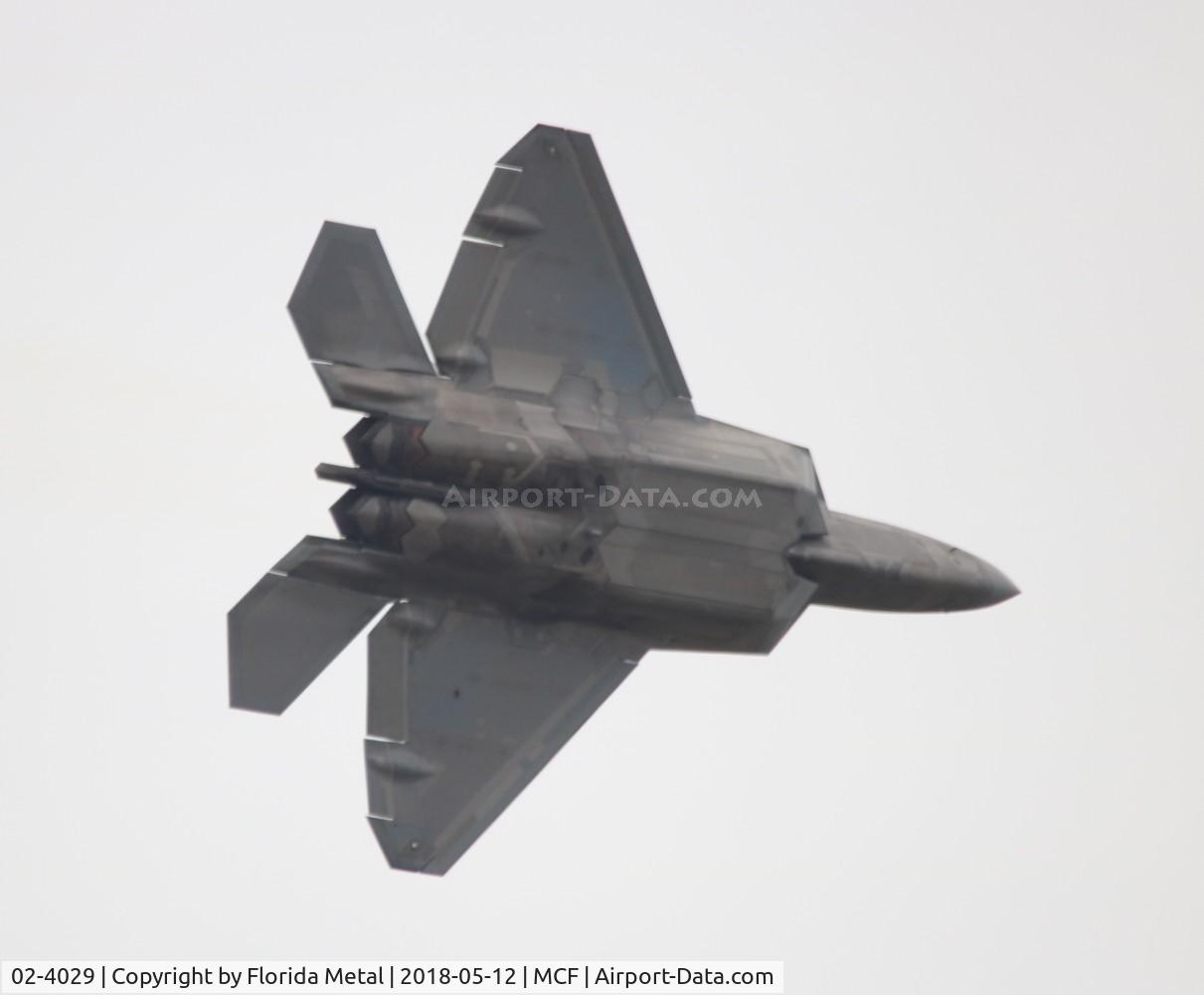 02-4029, 2002 Lockheed Martin F-22A Raptor C/N 645-4029, F-22A