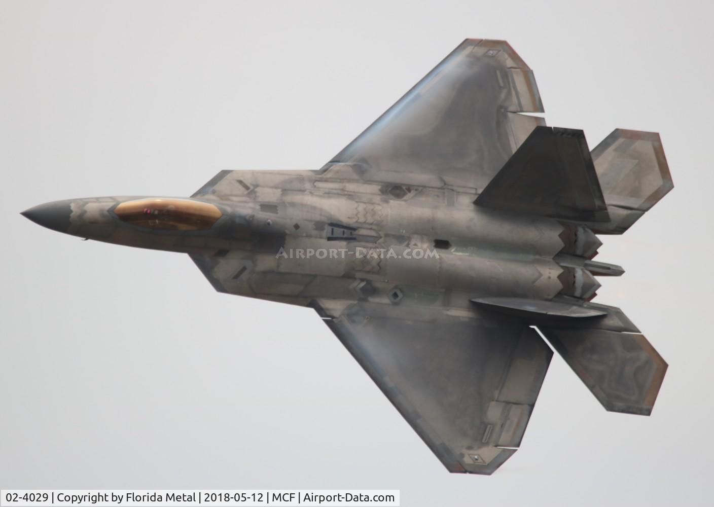02-4029, 2002 Lockheed Martin F-22A Raptor C/N 645-4029, F-22A