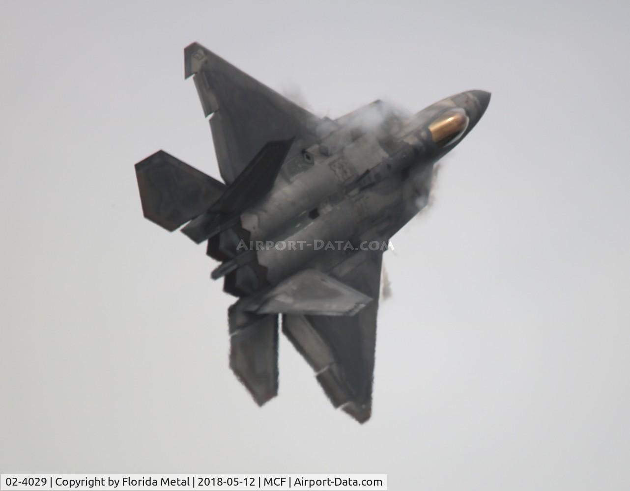 02-4029, 2002 Lockheed Martin F-22A Raptor C/N 645-4029, F-22A