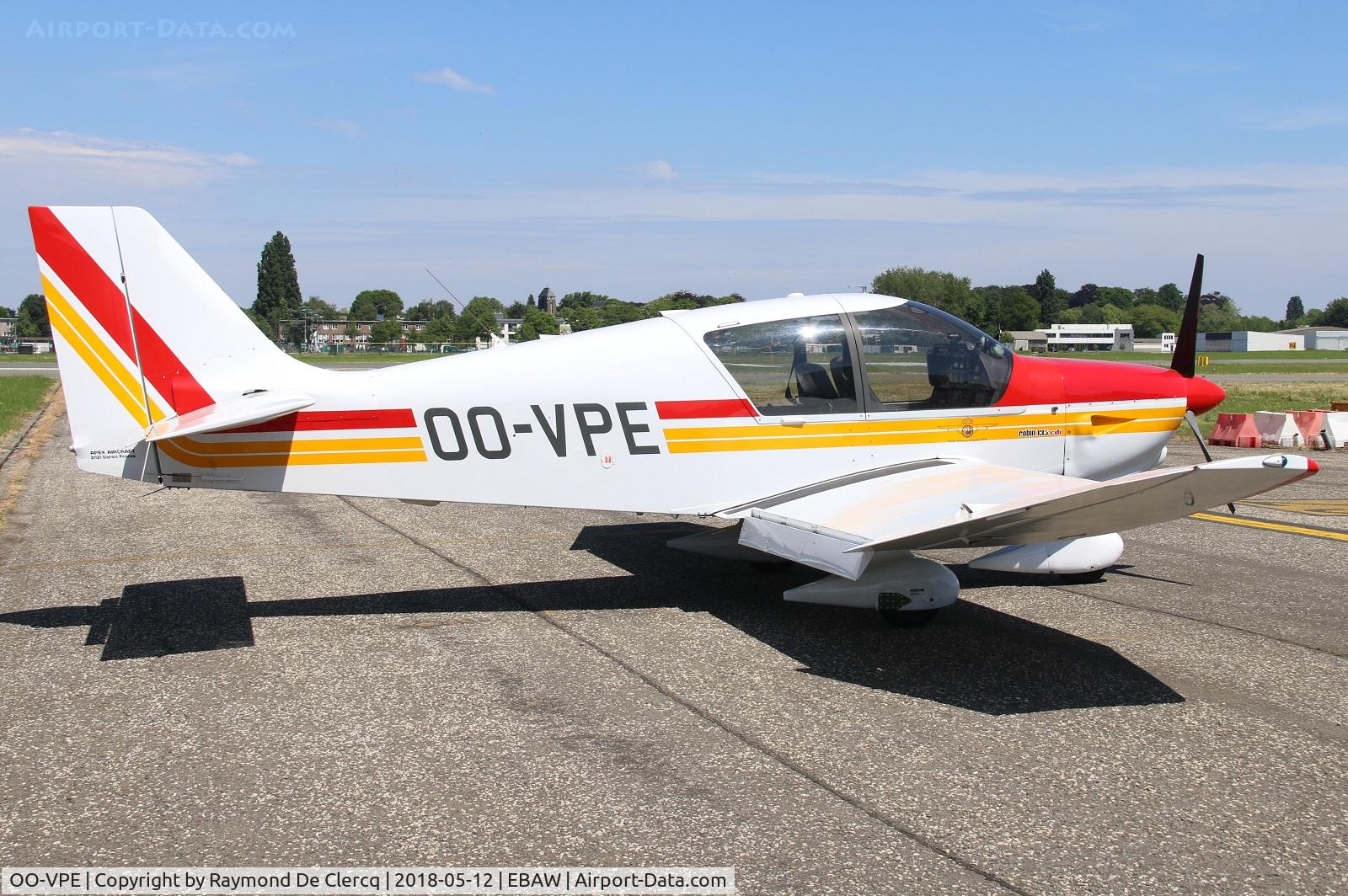 OO-VPE, 2006 Robin DR-400-140B Major C/N 2598, At Antwerp.