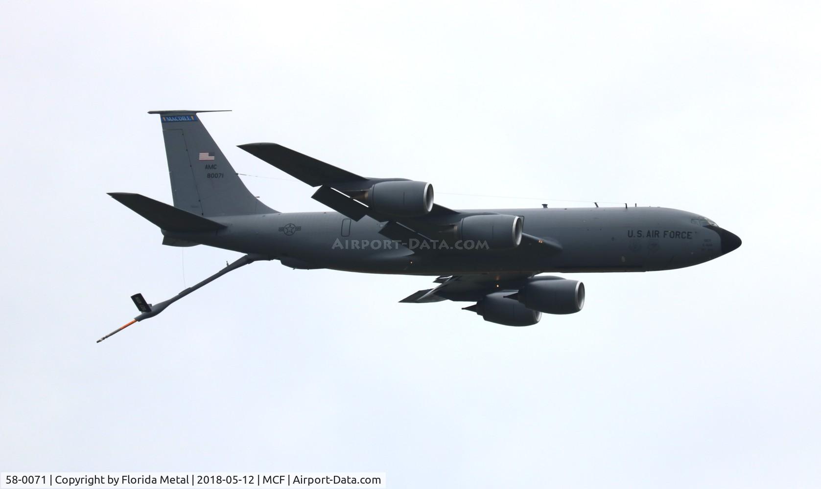 58-0071, 1958 Boeing KC-135T Stratotanker C/N 17816, KC-135T