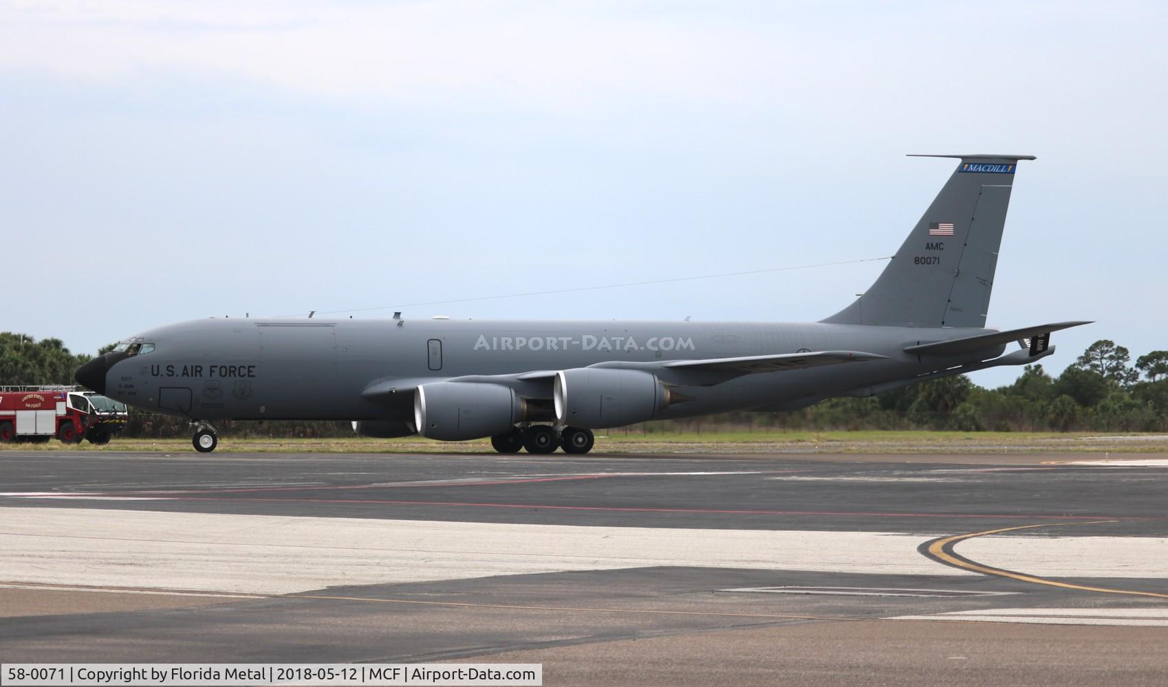 58-0071, 1958 Boeing KC-135T Stratotanker C/N 17816, KC-135T