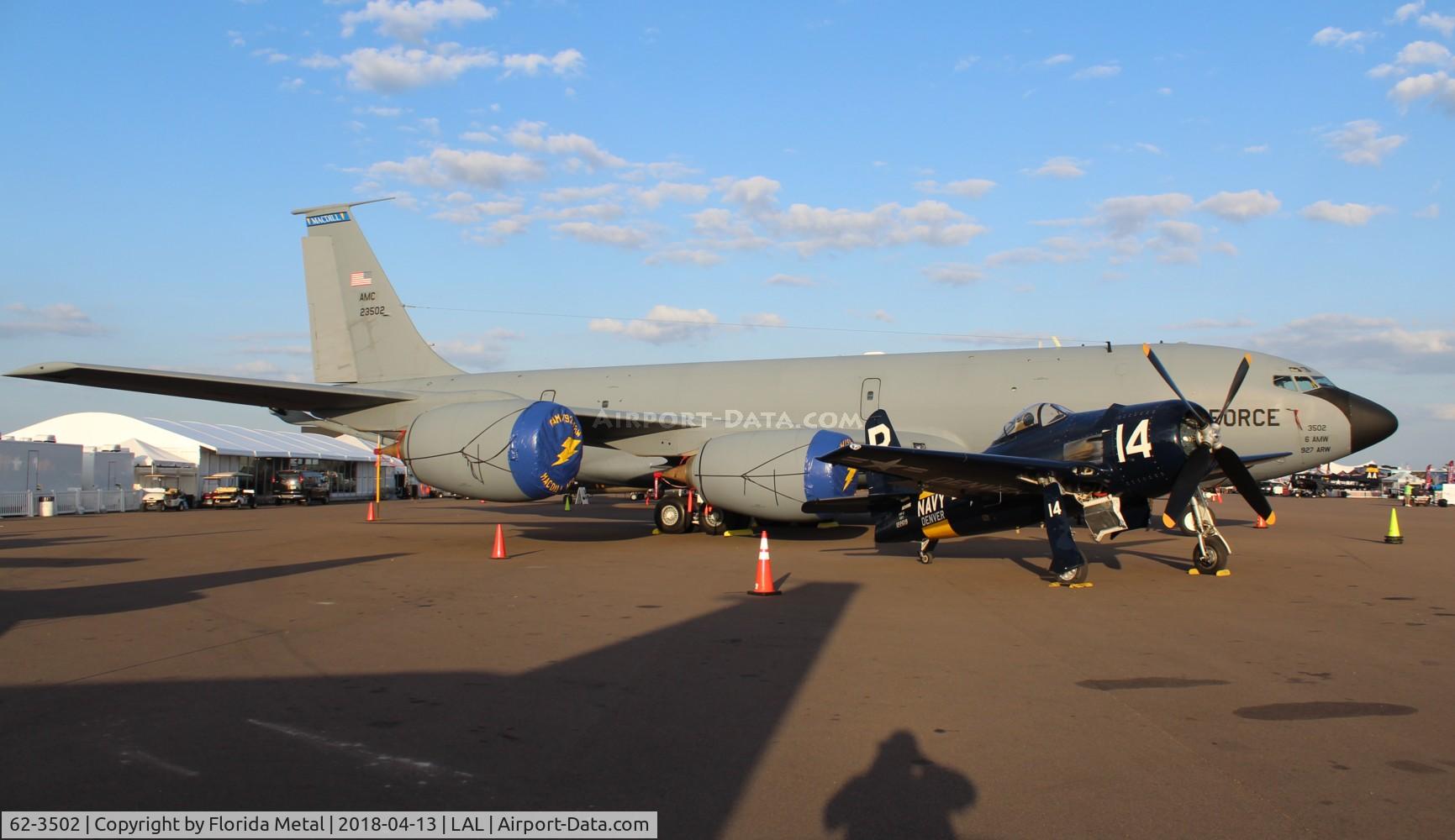 62-3502, 1962 Boeing KC-135R Stratotanker C/N 18485, KC-135R