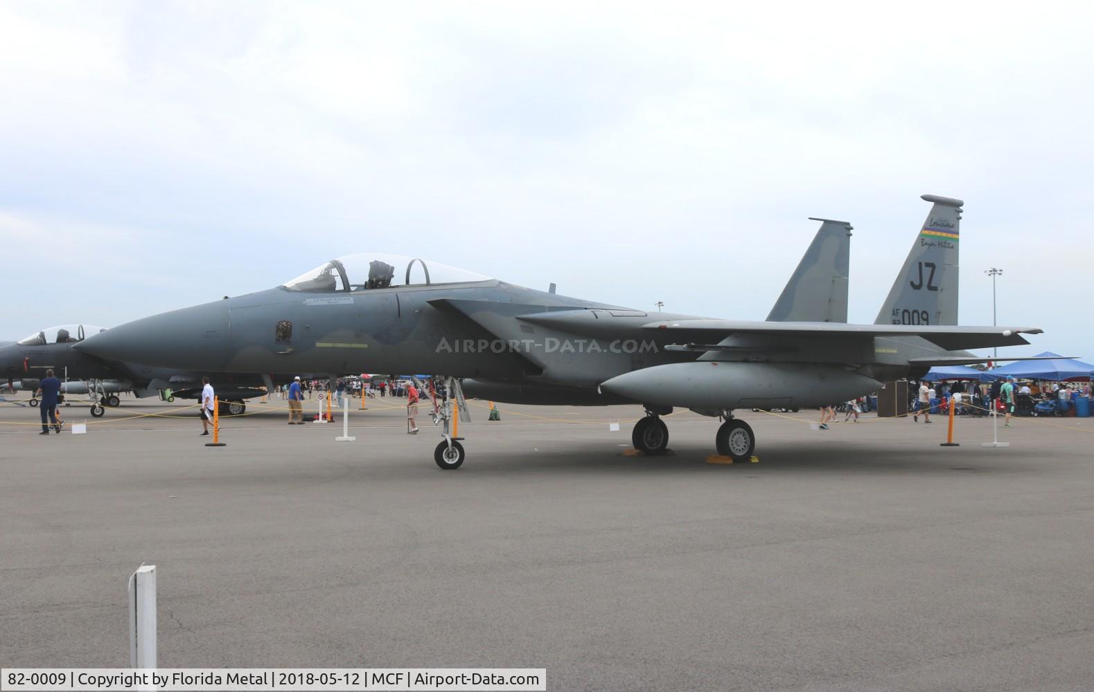 82-0009, 1982 McDonnell Douglas F-15C Eagle C/N 0820/C240, F-15C