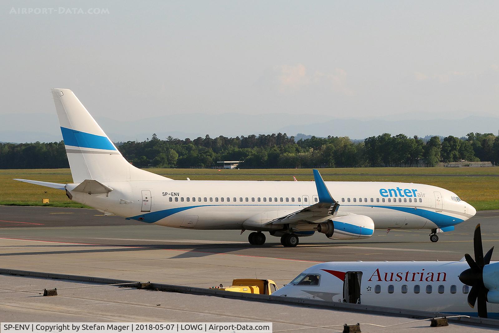 SP-ENV, 2003 Boeing 737-8BK C/N 33014, Enter Air B737-800W @GRZ