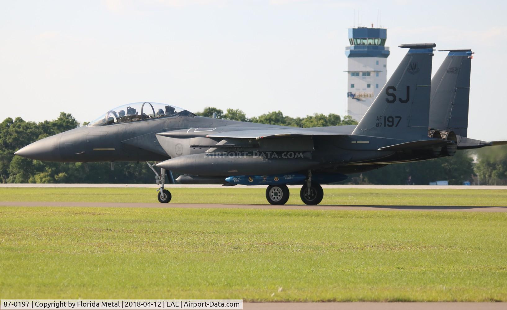 87-0197, 1987 McDonnell Douglas F-15E Strike Eagle Strike Eagle C/N 1062/E037, F-15E Strike Eagle