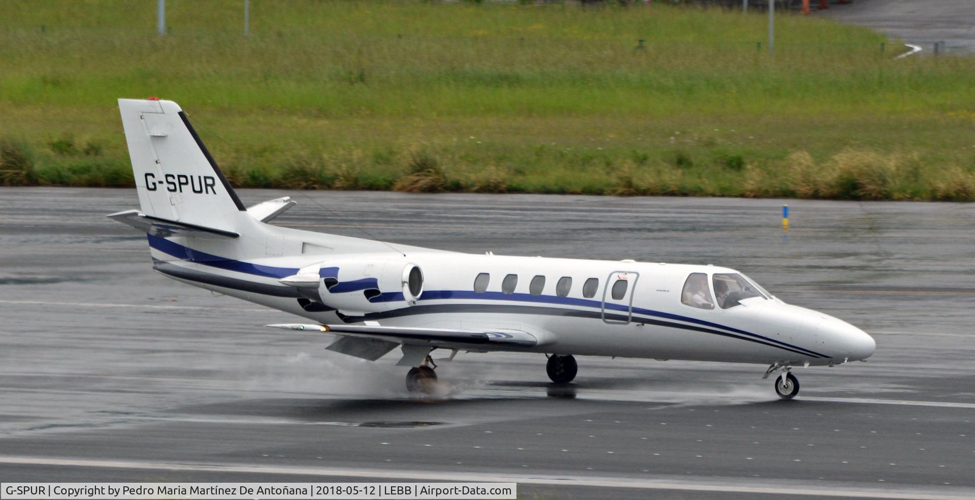 G-SPUR, 1992 Cessna 550 Citation II C/N 550-0714, Loiu - Bilbao - Euskadi - España