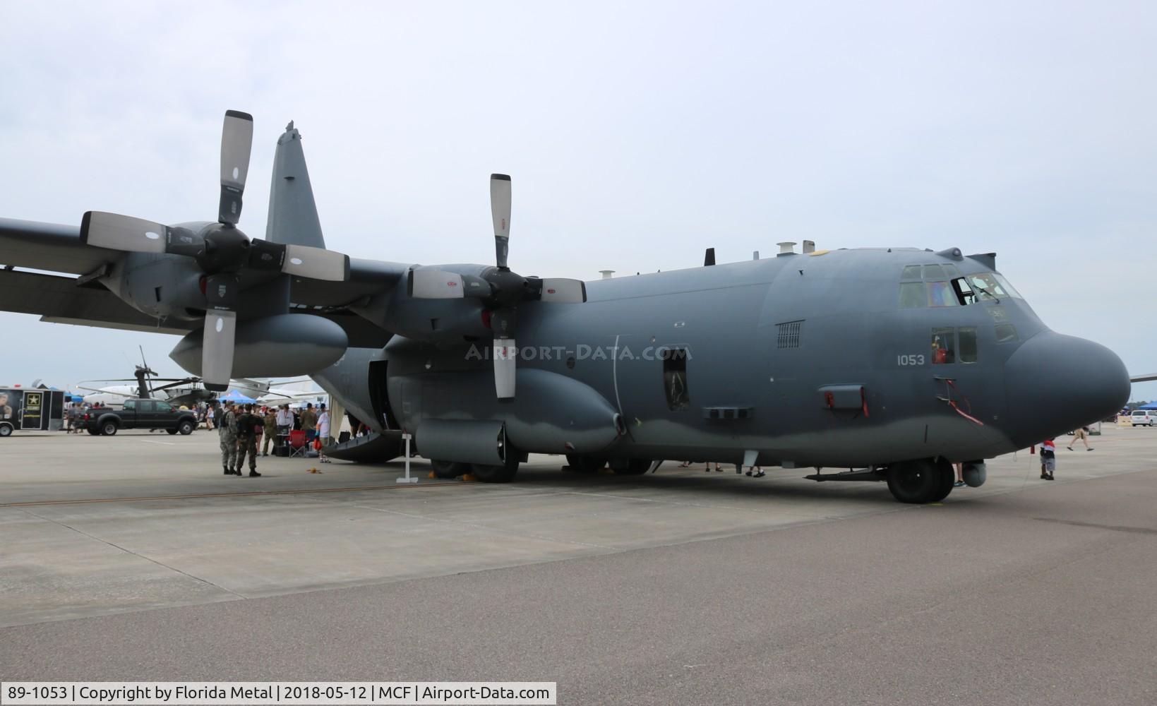 89-1053, 1989 Lockheed AC-130U Spooky II C/N 382-5201, AC-130U