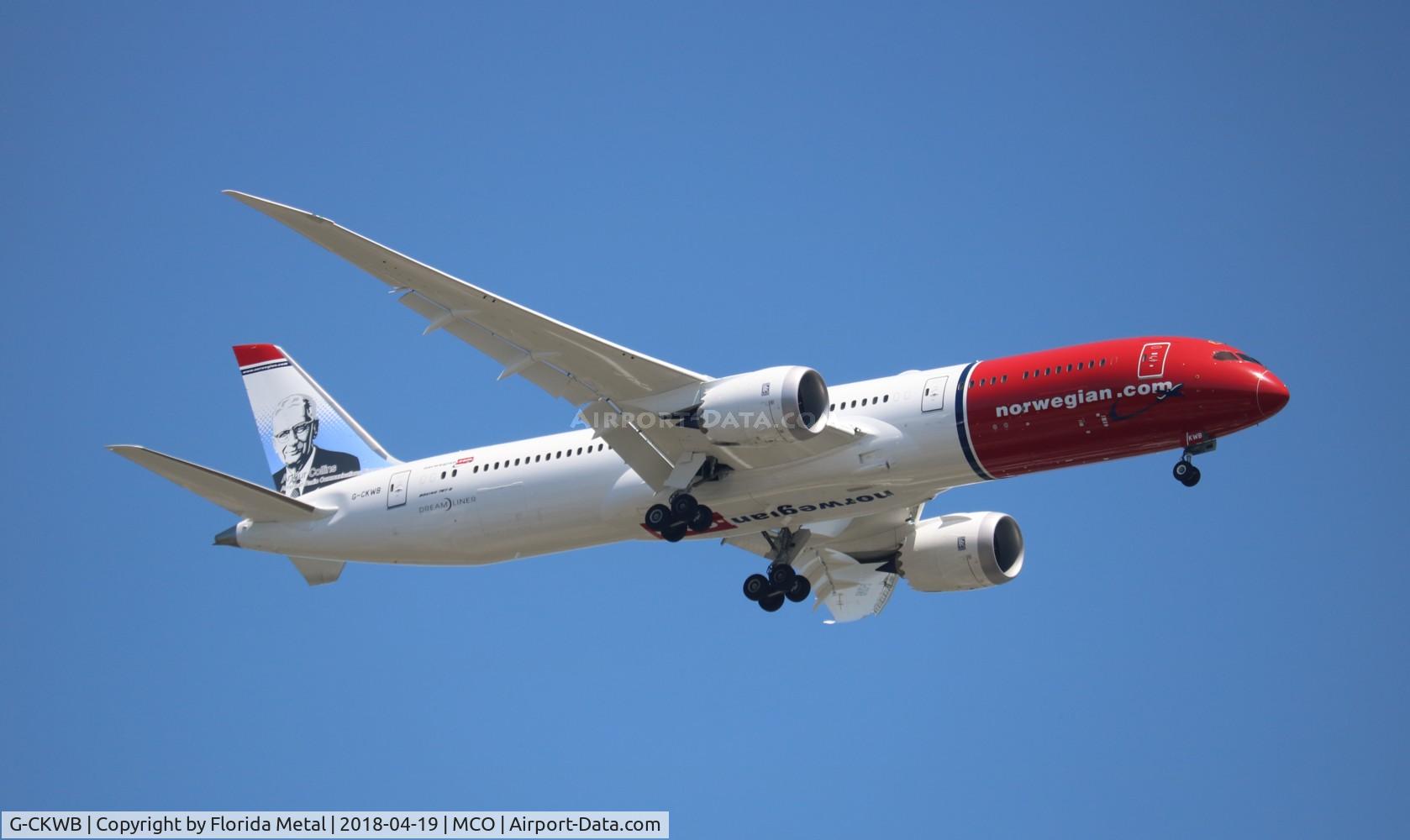 G-CKWB, 2018 Boeing 787-9 Dreamliner C/N 38788, Norwegian UK