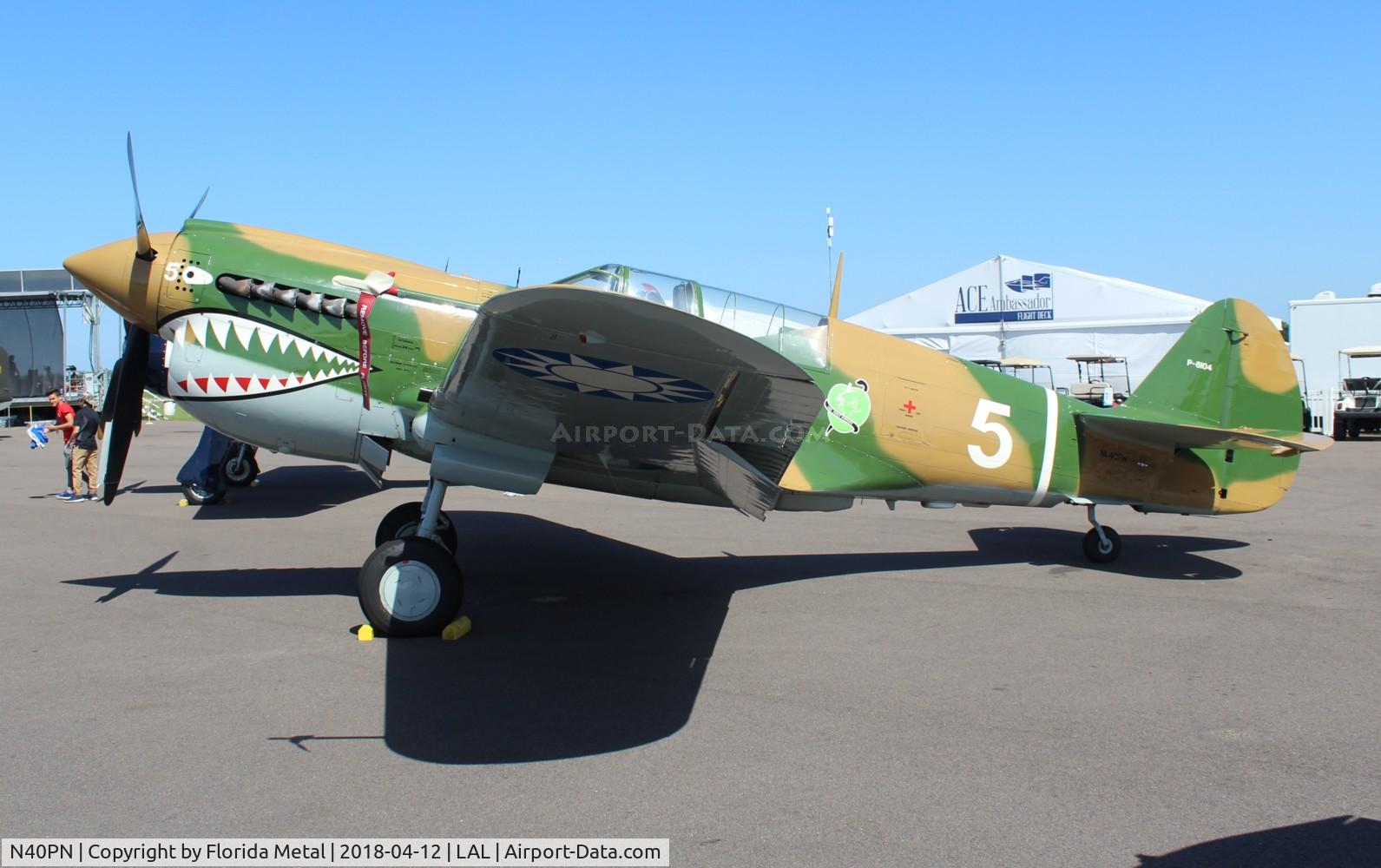 N40PN, 1944 Curtiss P-40N Warhawk C/N 33109, P-40N