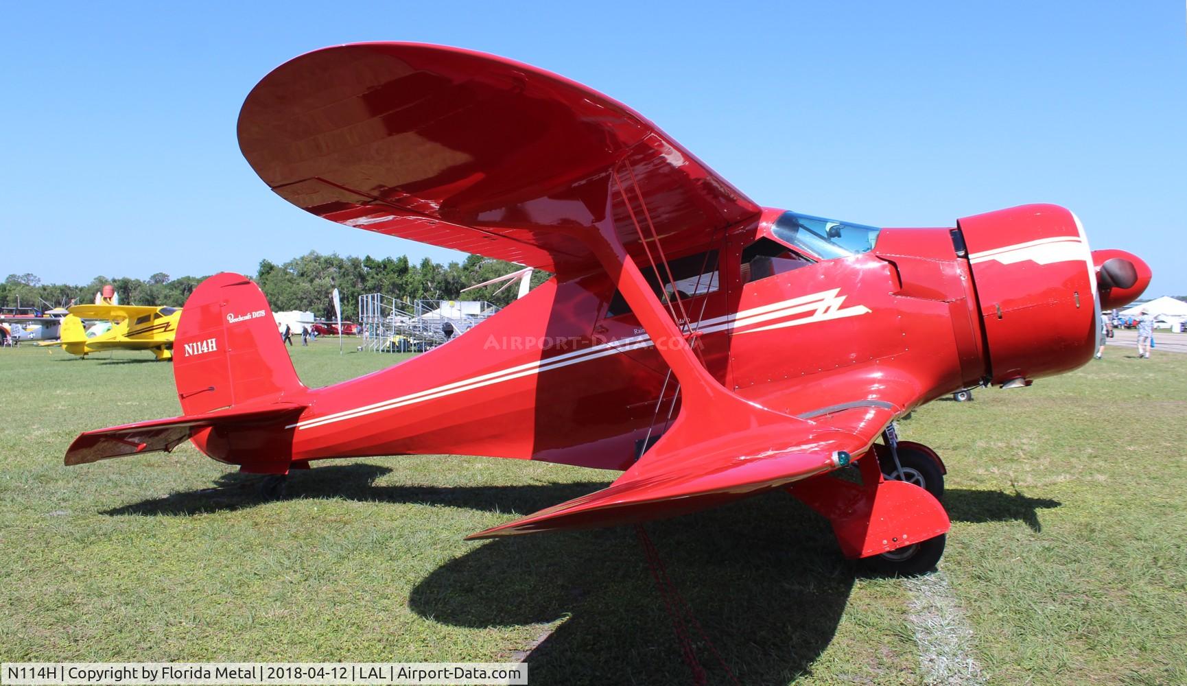 N114H, 1939 Beech D17S Staggerwing C/N 327, Beech D17S