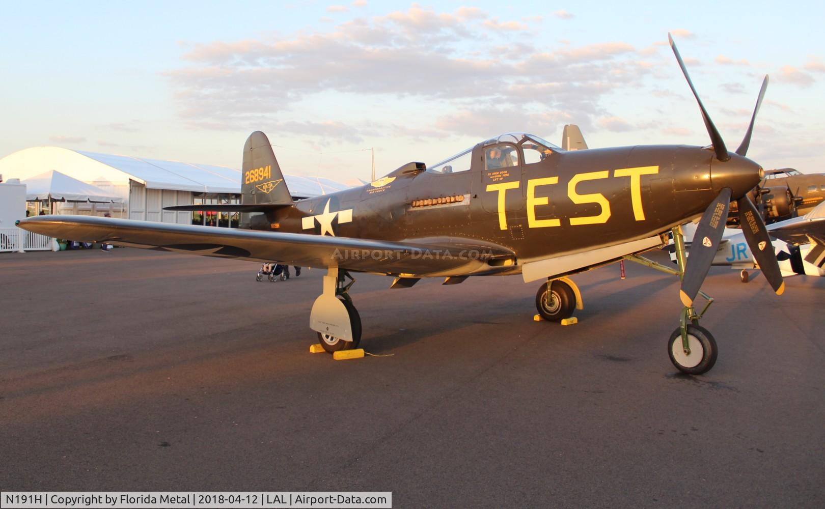 N191H, 1944 Bell P-63A-6-BE Kingcobra C/N 33-11, P-63 Kingcobra