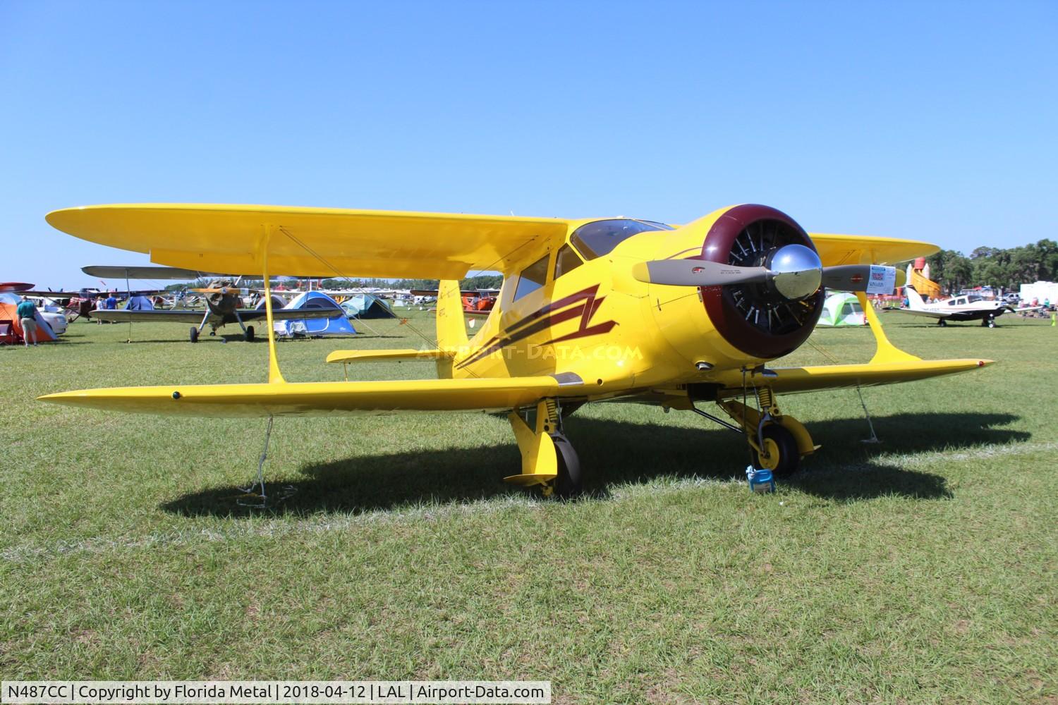 N487CC, 1943 Beech D17S Staggerwing C/N 4837, Beech D17S