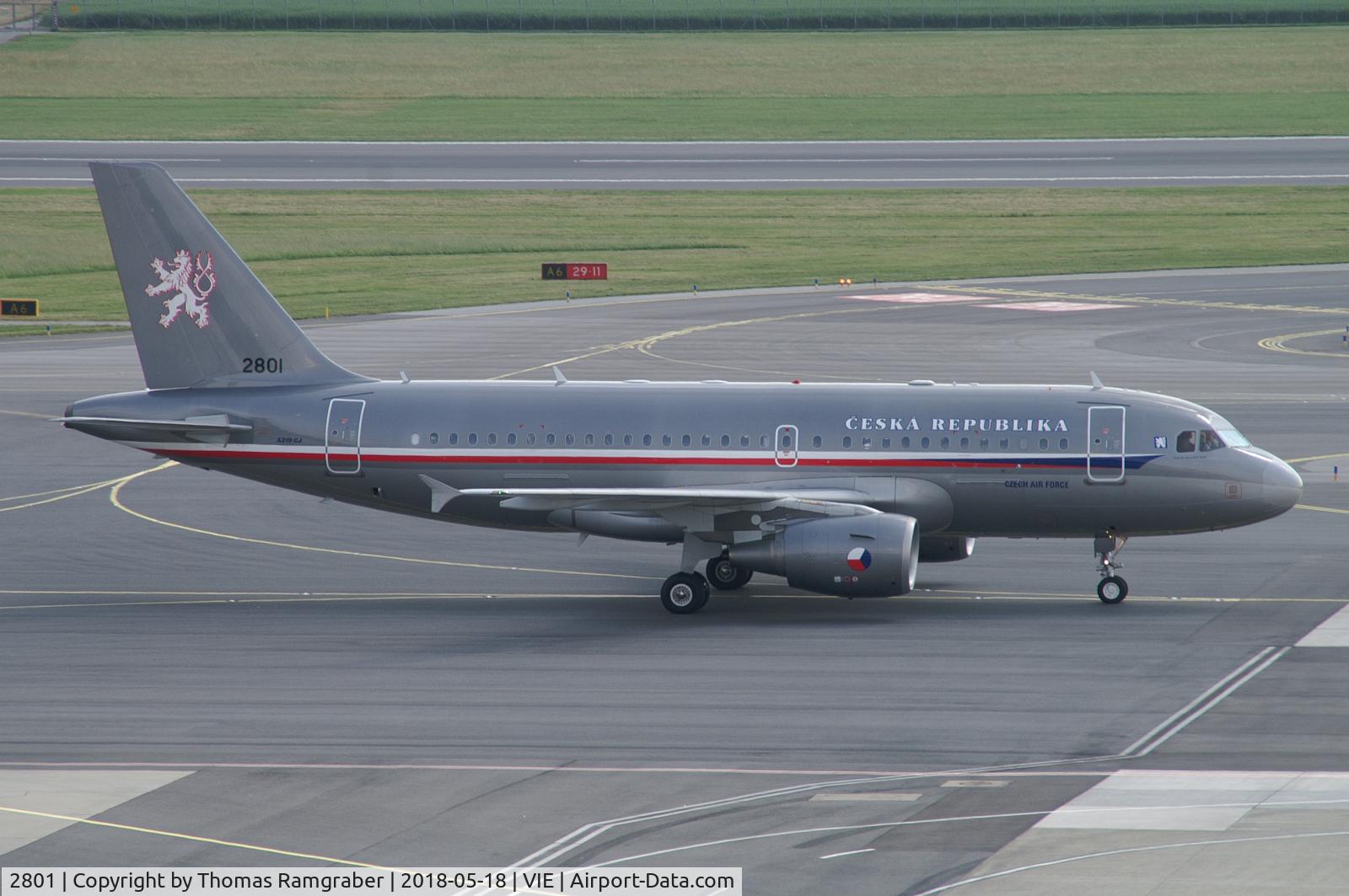2801, 2007 Airbus ACJ319 (A319-115/CJ) C/N 2801, Czech Republic - Air Force Airbus A319