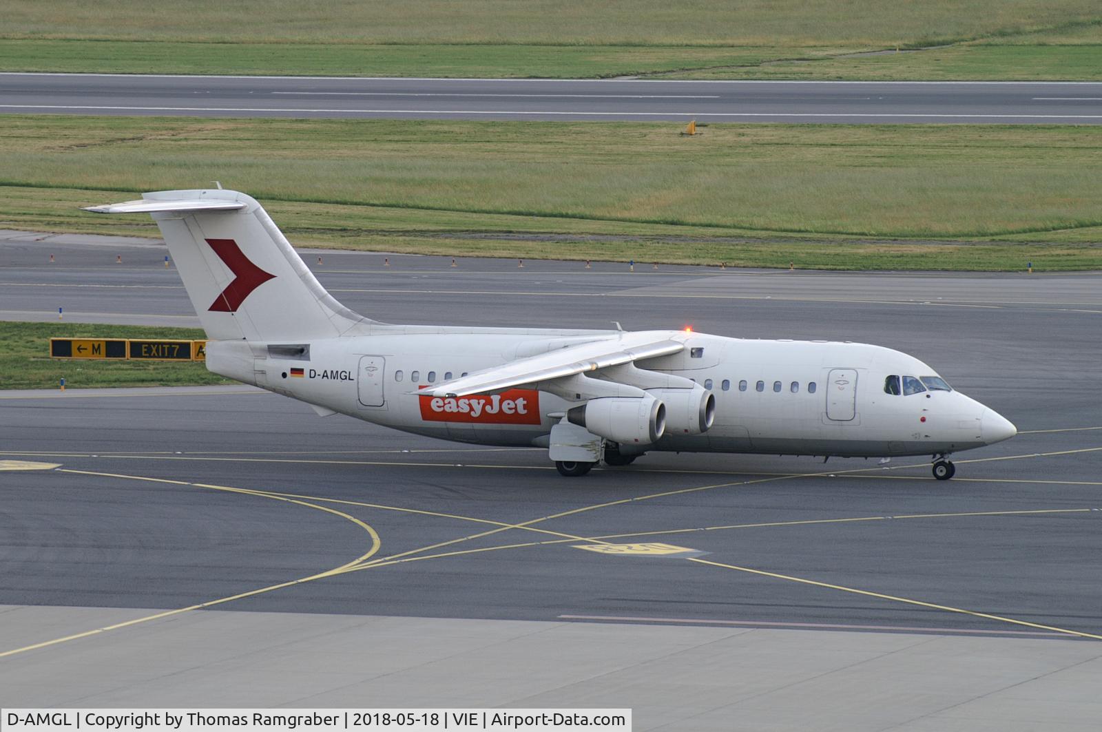 D-AMGL, 1986 British Aerospace BAe.146-200 C/N E2055, WDL Aviation (easyJet) BAe 146