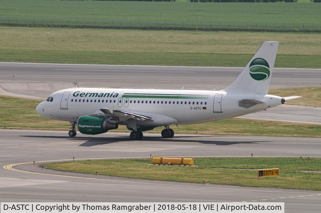 D-ASTC, 2012 Airbus A319-112 C/N 5085, Germania Airbus A319