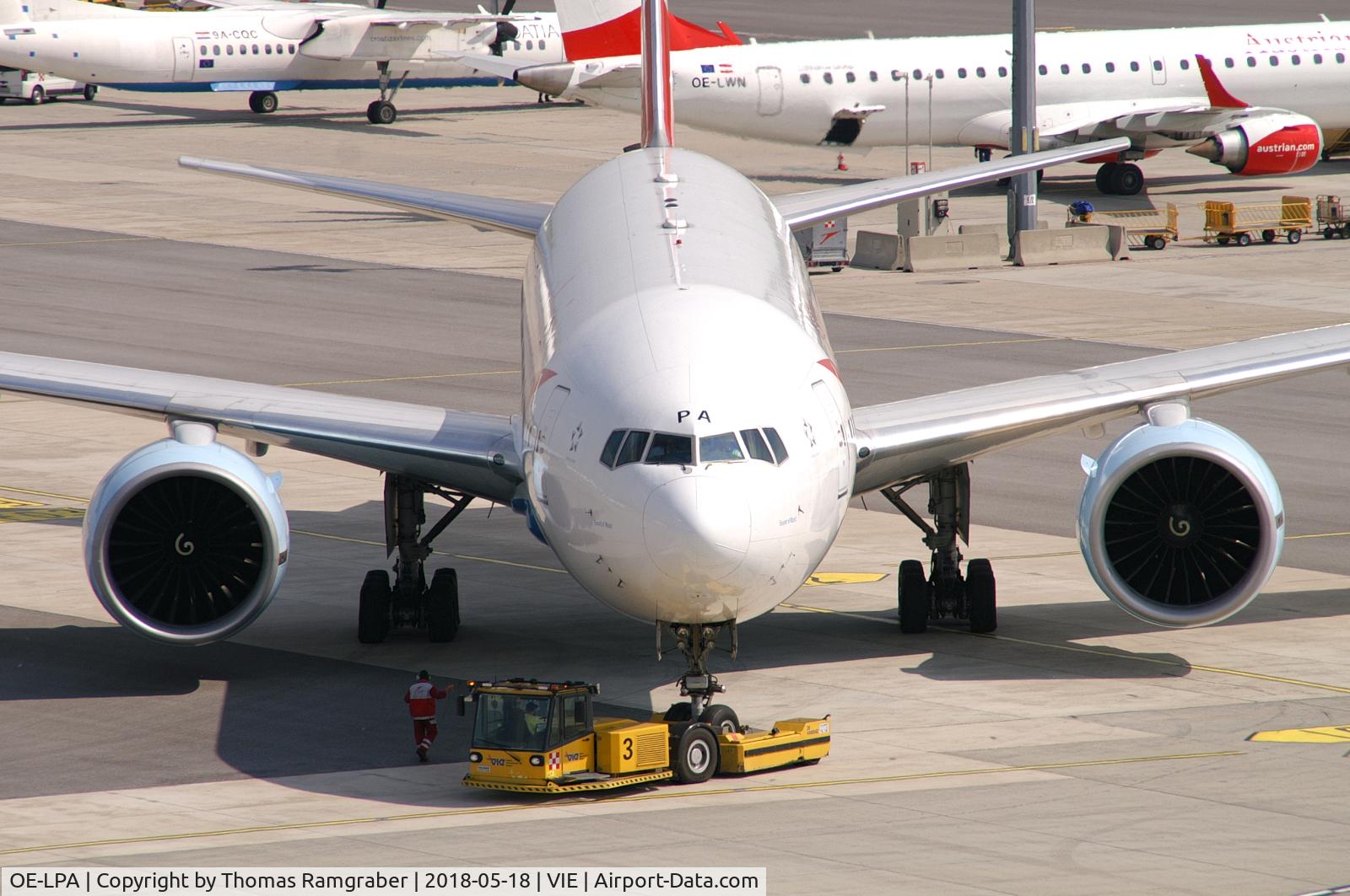 OE-LPA, 1997 Boeing 777-2Z9/ER C/N 28698, Austrian Airlines Boeing 777-200