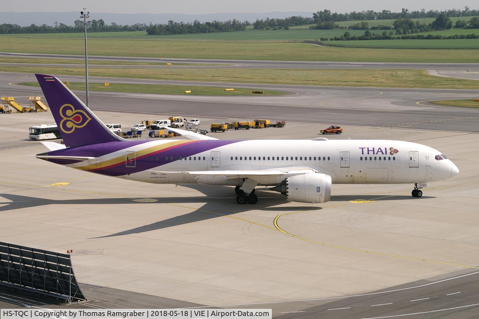 HS-TQC, 2014 Boeing 787-8 Dreamliner C/N 36110, Thai Airways International Boeing 787-8