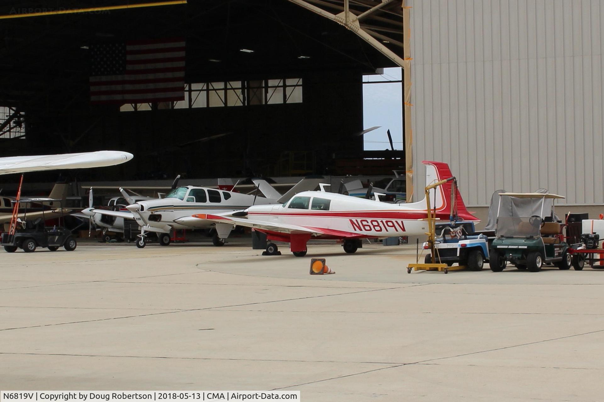 N6819V, 1971 Aerostar M-20E Aerostar 201 C/N 21-0006, 1971 Aerostar/Mooney M20E CHAPARRAL, Lycoming IO-360-A1A 200 Hp, one of 23 built under Mooney's Approved Type Certificate by Aerostar. Originally had Aerostar markings which probably confused viewers.