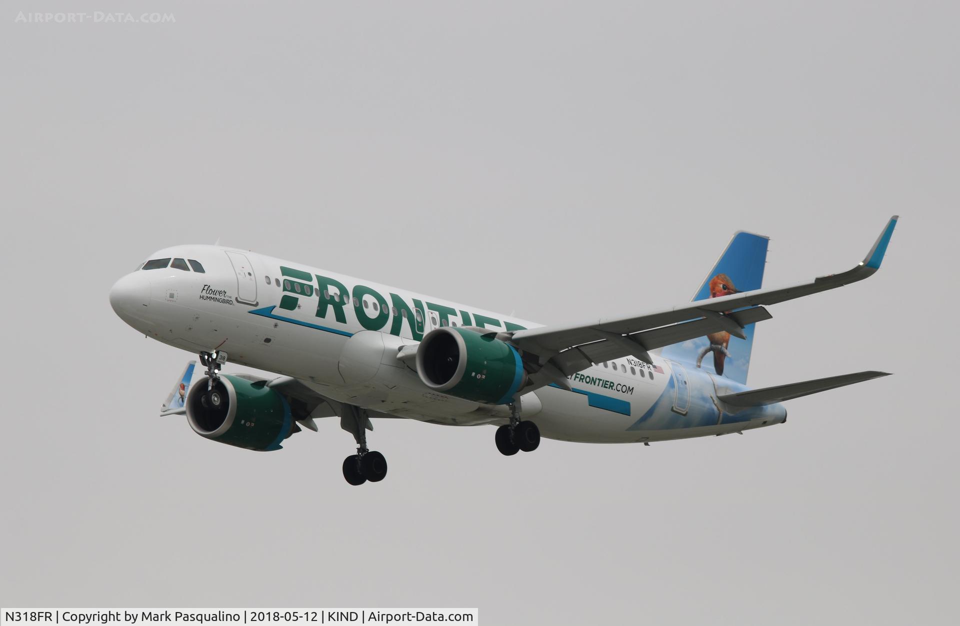 N318FR, 2017 Airbus A320-251N C/N 7946, Airbus A320-251N
