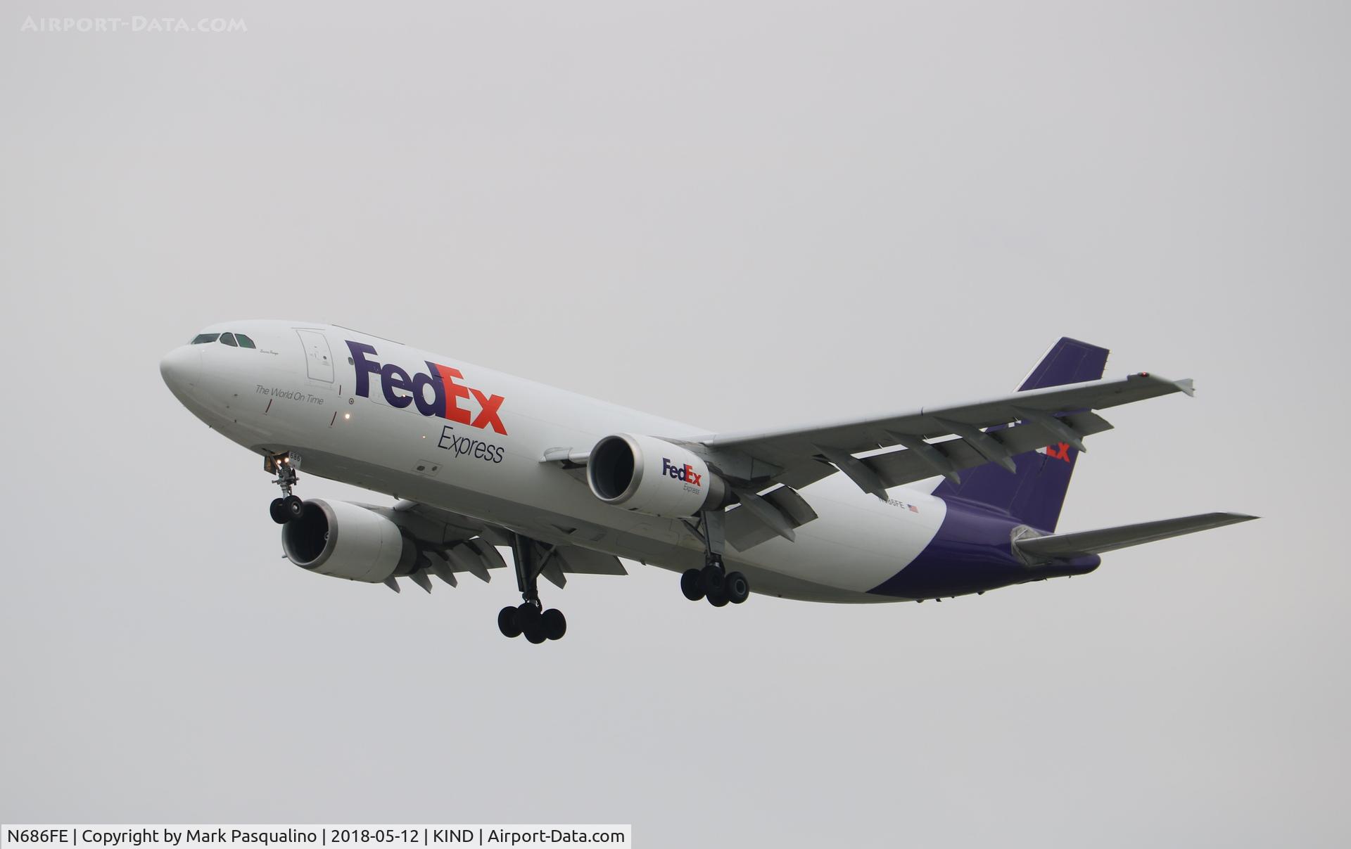 N686FE, 1999 Airbus A300F4-605R C/N 0804, Airbus A300F4-605F