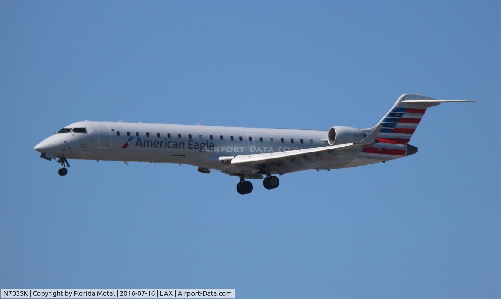 N703SK, 2004 Bombardier CRJ-701ER (CL-600-2C10) Regional Jet C/N 10139, American Eagle