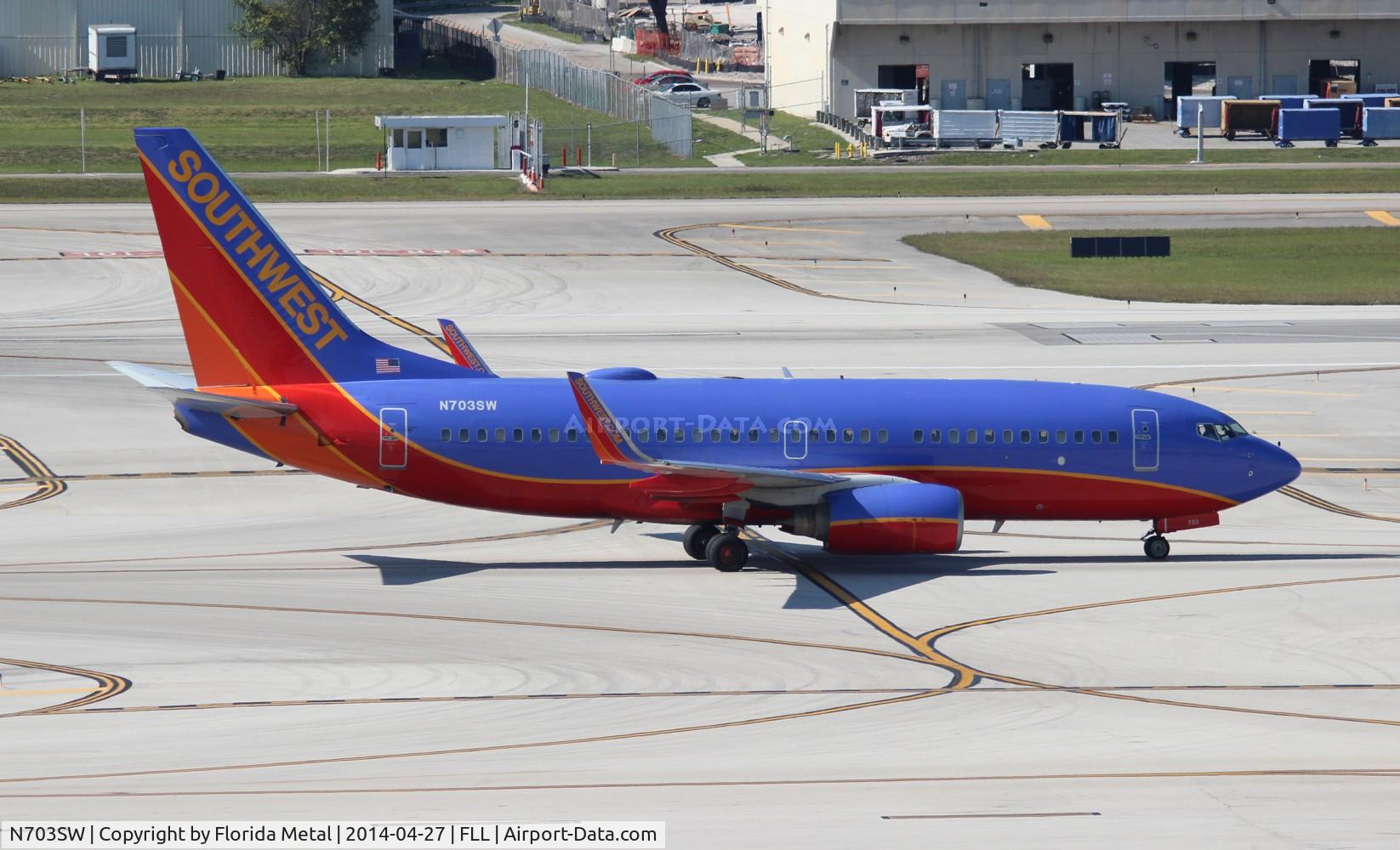 N703SW, 1997 Boeing 737-7H4 C/N 27837, Southwest