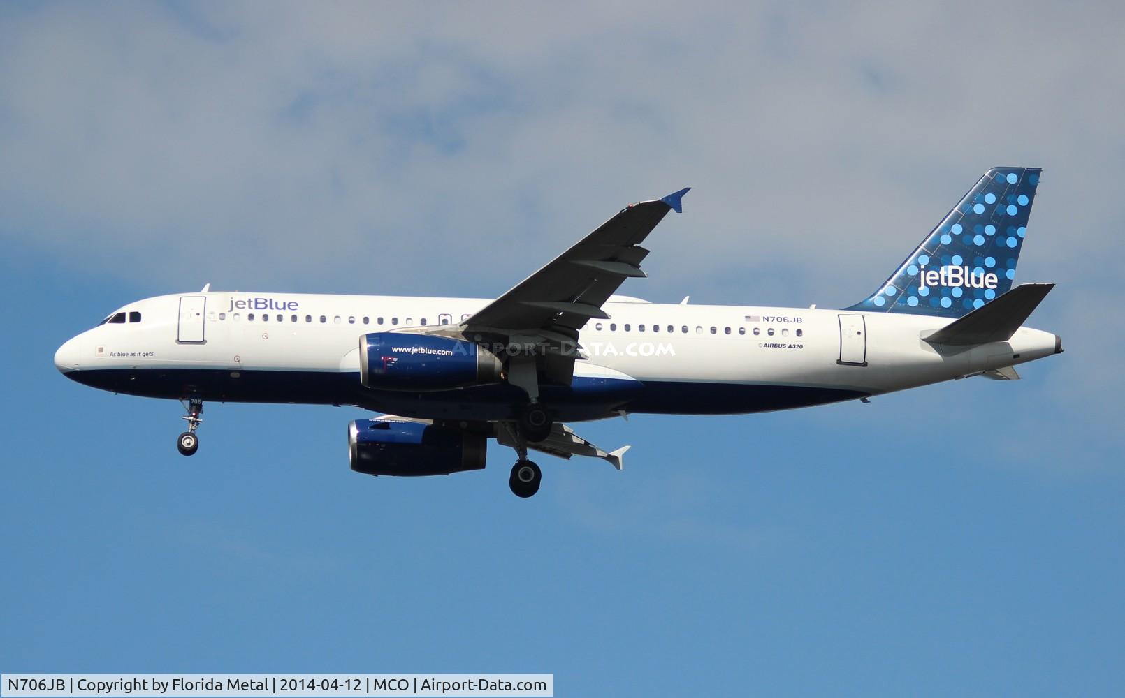 N706JB, 2008 Airbus A320-232 C/N 3451, Jet Blue