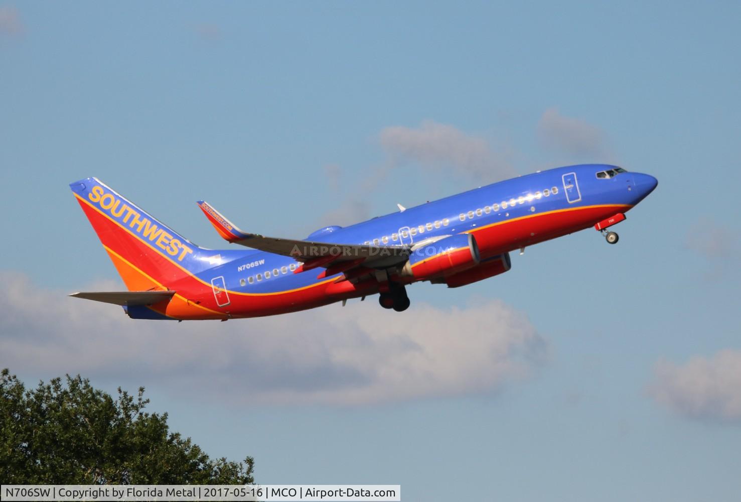 N706SW, 1998 Boeing 737-7H4 C/N 27840, Southwest