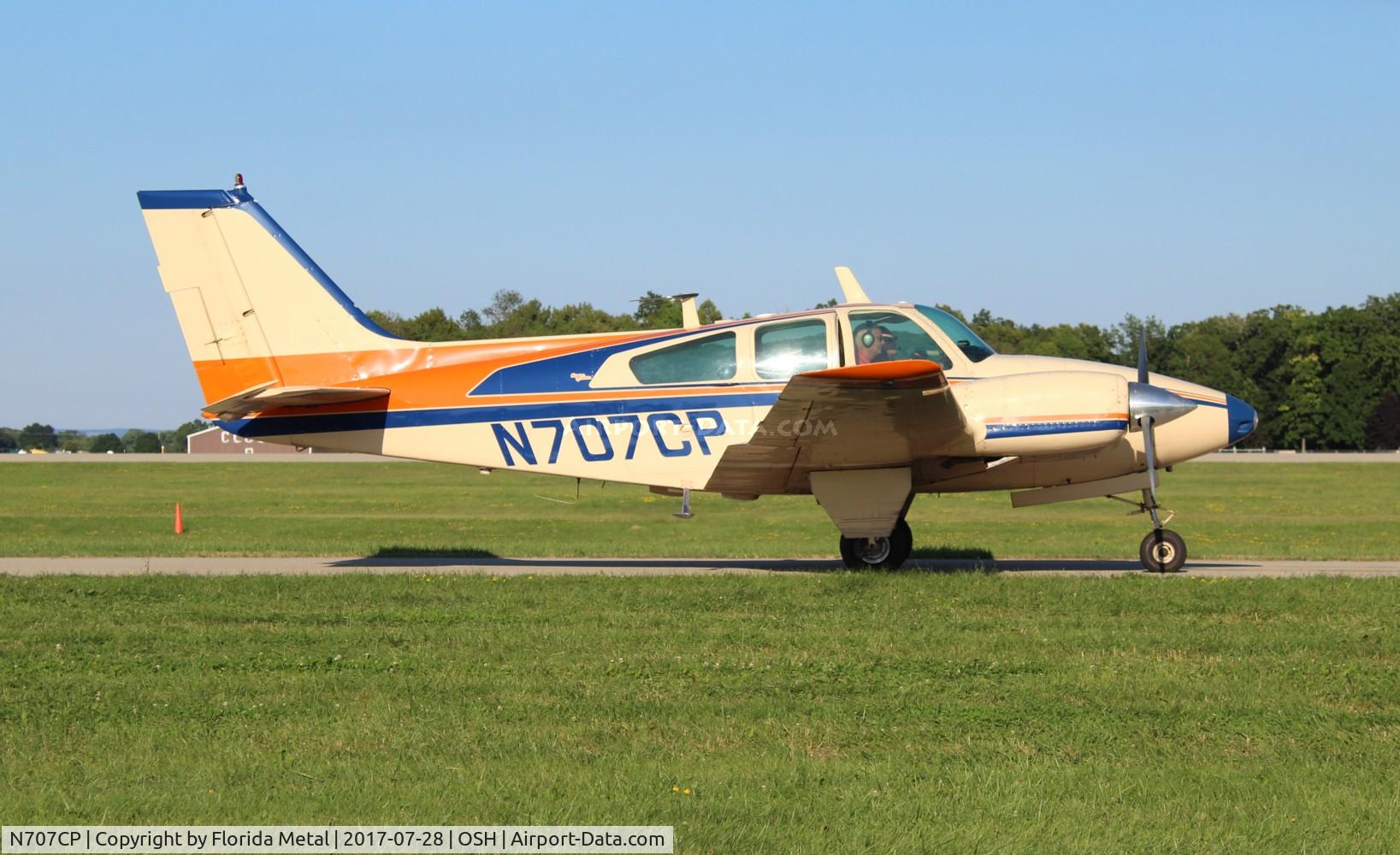 N707CP, 1965 Beech 95-B55 (T42A) Baron C/N TC-864, Beech 55